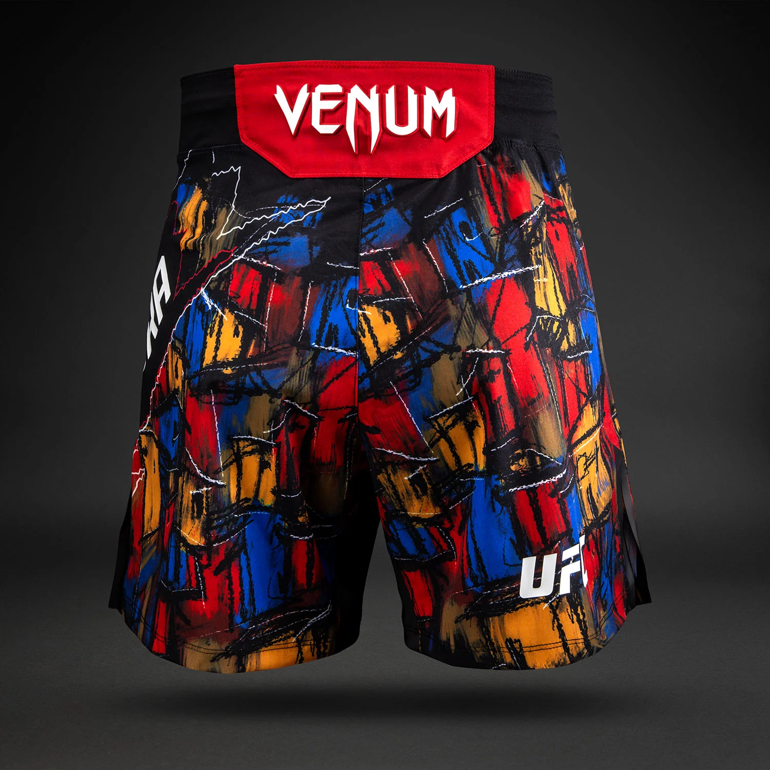 UFC Unrivaled by Venum Charles Oliveira Pantalones de Lucha para Hombres - Rojo - Image 4