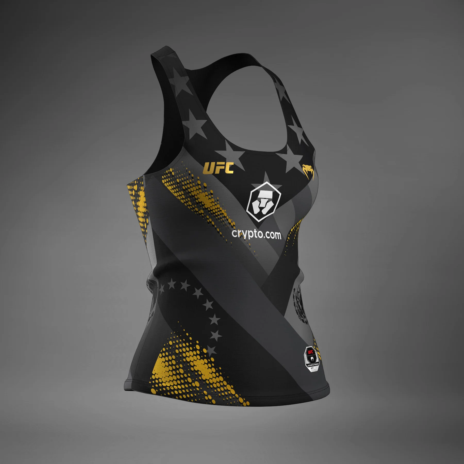 UFC Unrivaled by Venum Julianna Peña Sujetador largo deportivo para mujer - Negro - Image 4