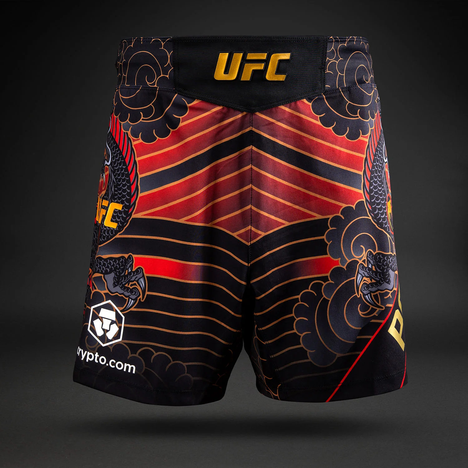 UFC Unrivaled by Venum Pantalón corto de lucha Alexandre Pantoja para hombre - Rojo - Image 2