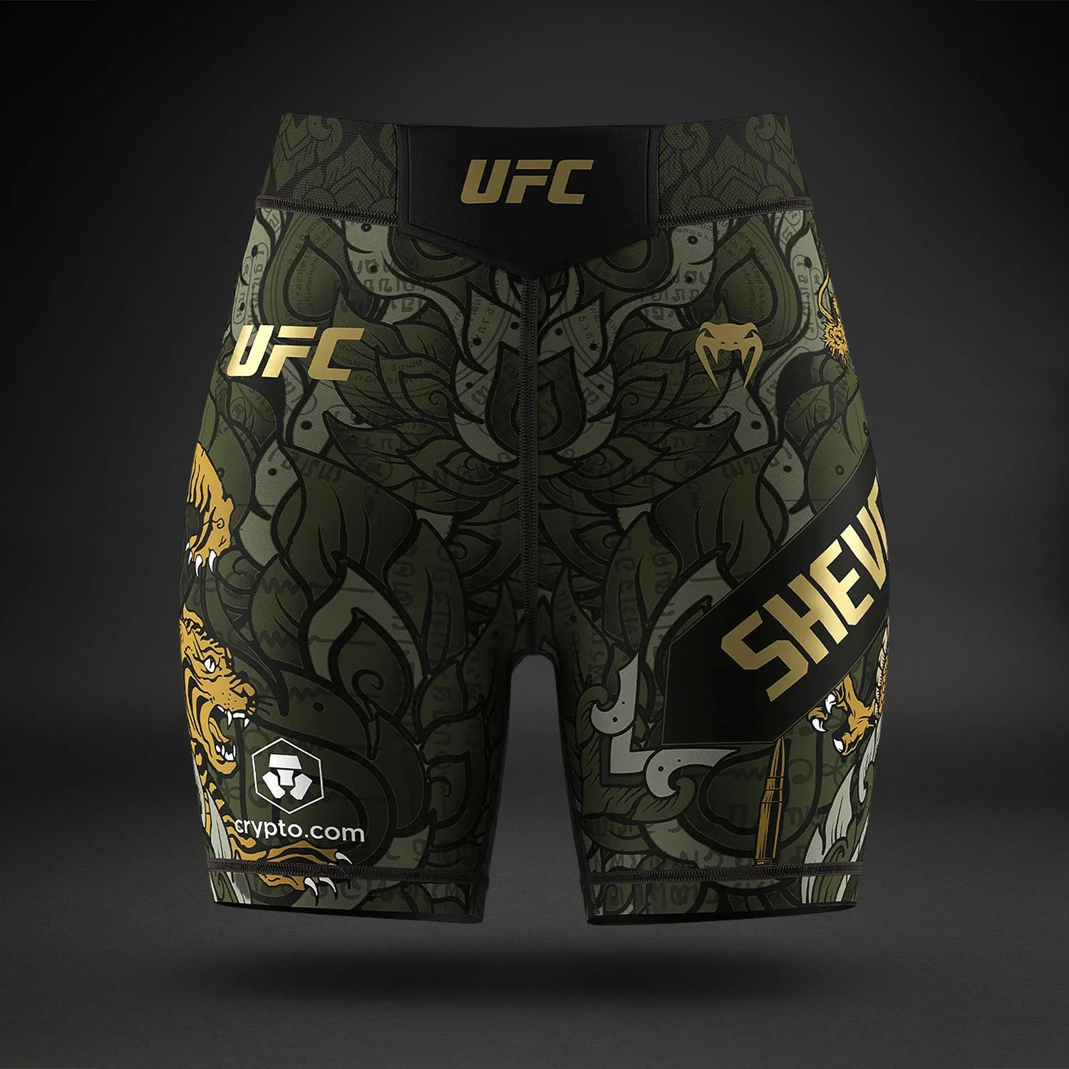 UFC Unrivaled by Venum Valentina Shevchenko Short Vale Tudo para mujer - Verde - Image 2