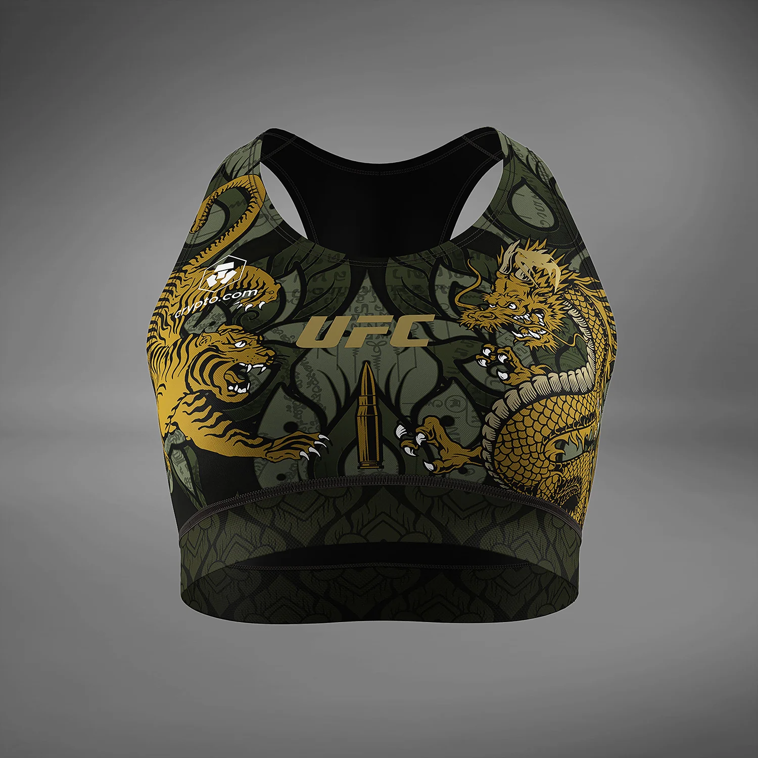 UFC Unrivaled by Venum Valentina Shevchenko Sujetador deportivo para mujer - Verde - Image 2