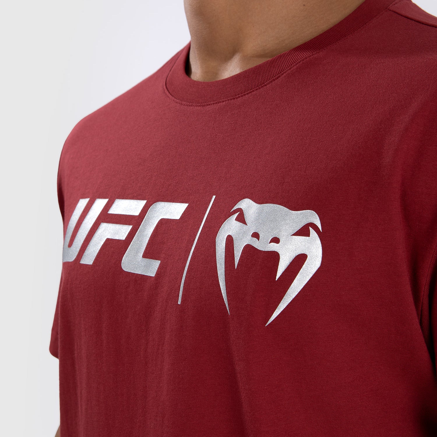 UFC Venum Classic  Camiseta - Rojo/Blanco - Image 4
