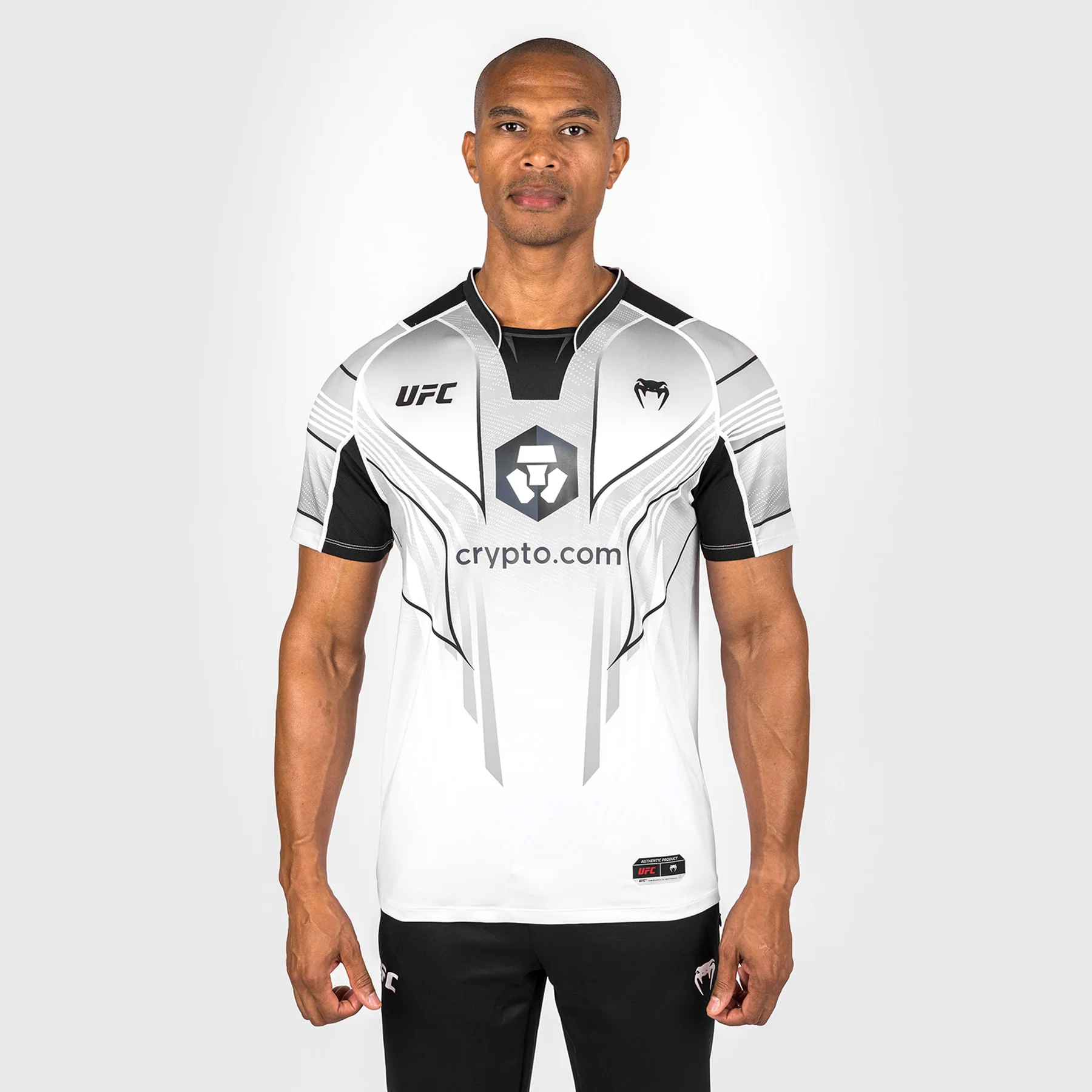 Camiseta personalizada UFC Venum Authentic Fight Night 2.0 para hombre - Blanco - Image 2