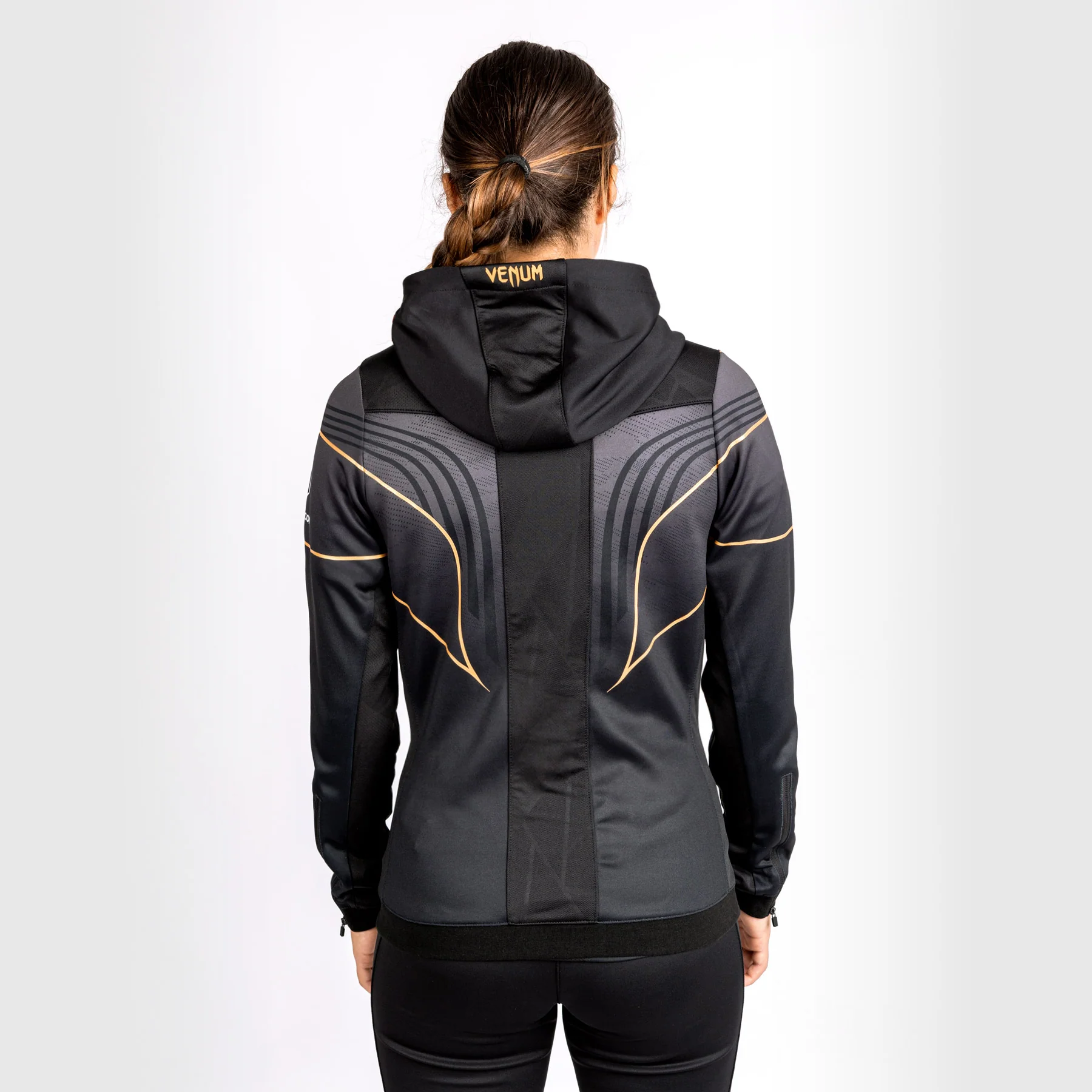 Sudadera con capucha personalizada UFC Venum Authentic Fight Night 2.0 para mujer - Champion - Image 2
