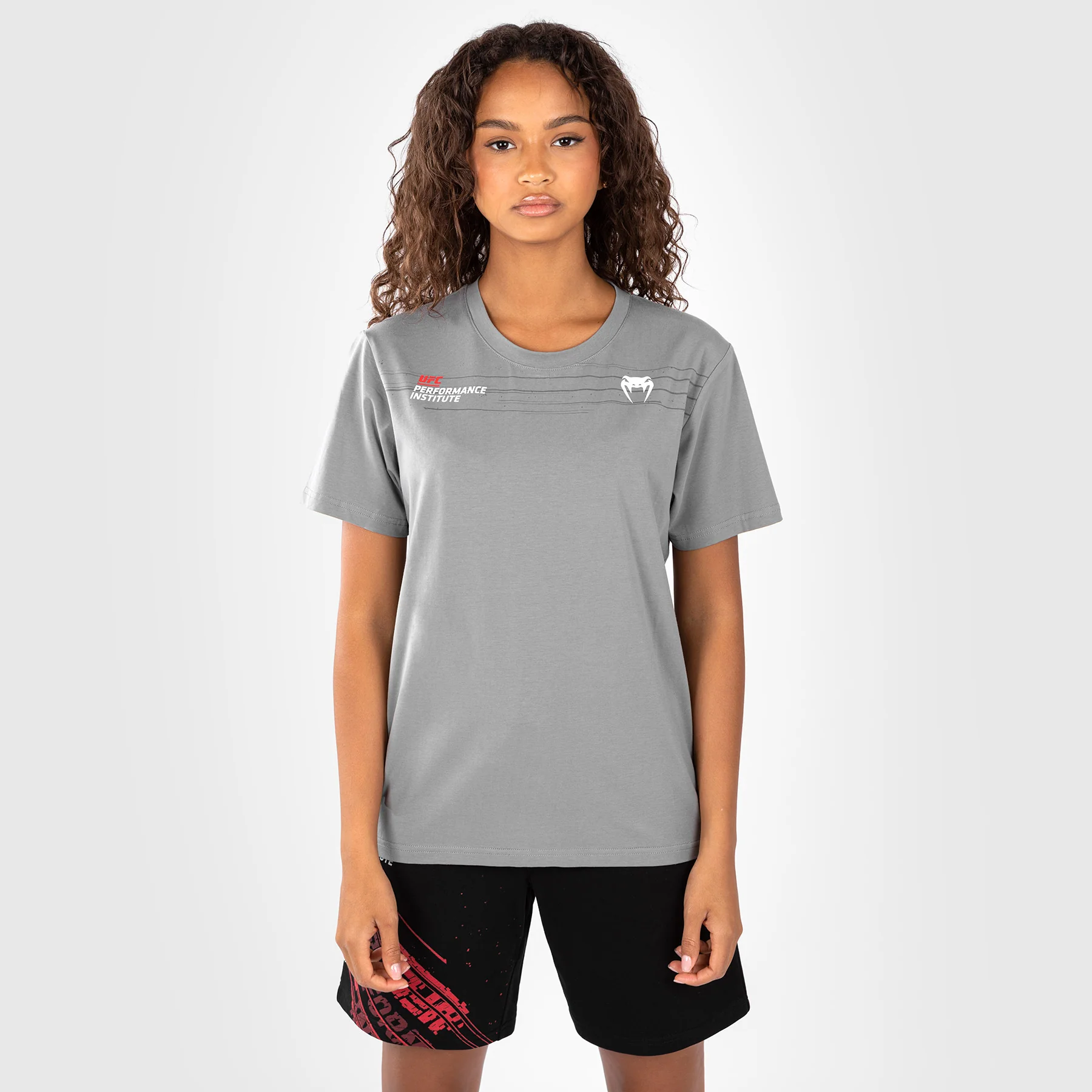 UFC Venum Performance Institute 2.0 Camiseta de mujer - Gris - Image 4
