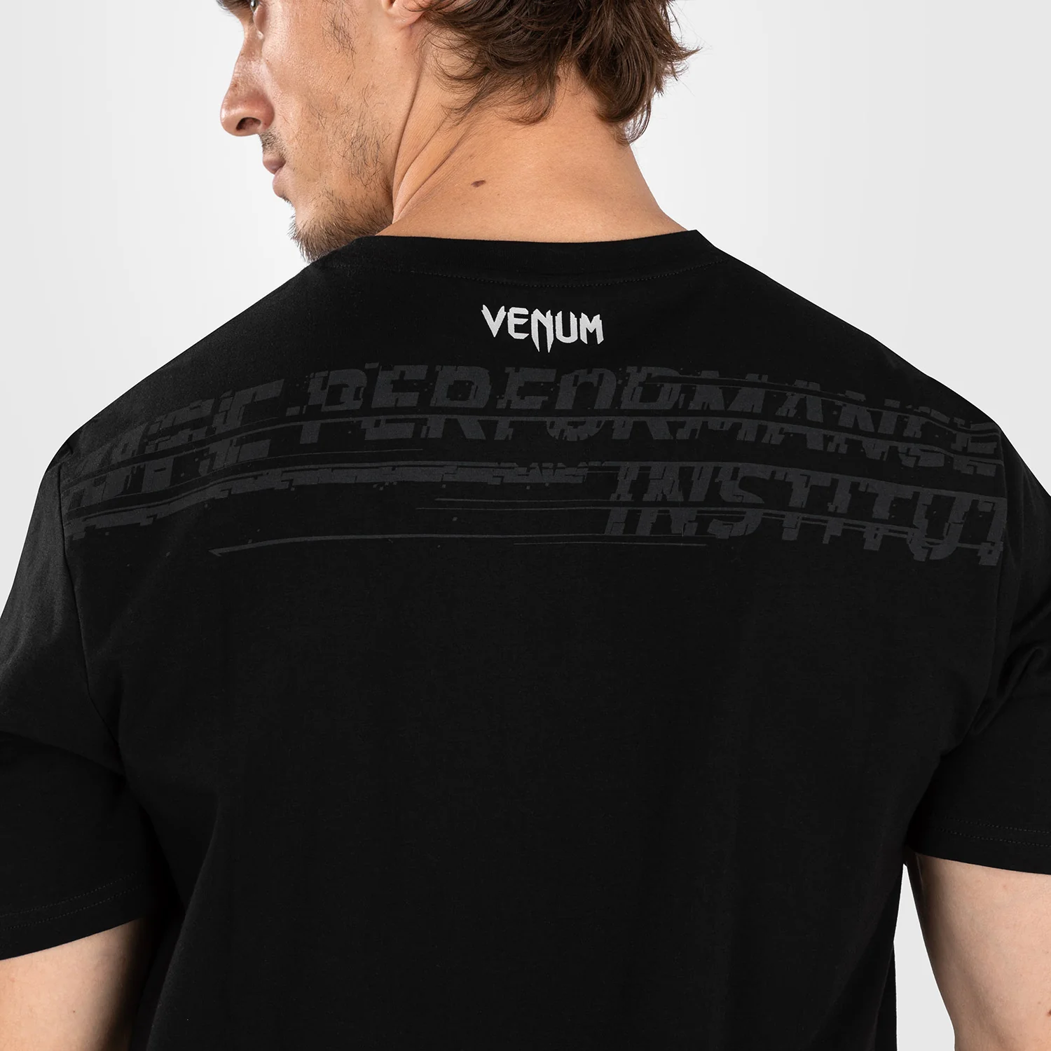 UFC Venum Performance Institute 2.0 Camiseta para Hombre - Negra/Roja - Image 6