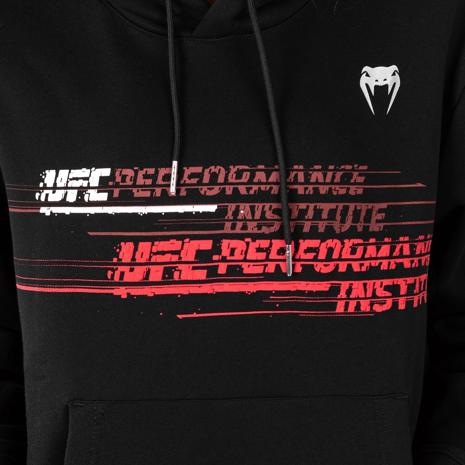 UFC Venum Performance Institute 2.0 Sudadera con capucha para mujer - Negro/Rojo - Image 6