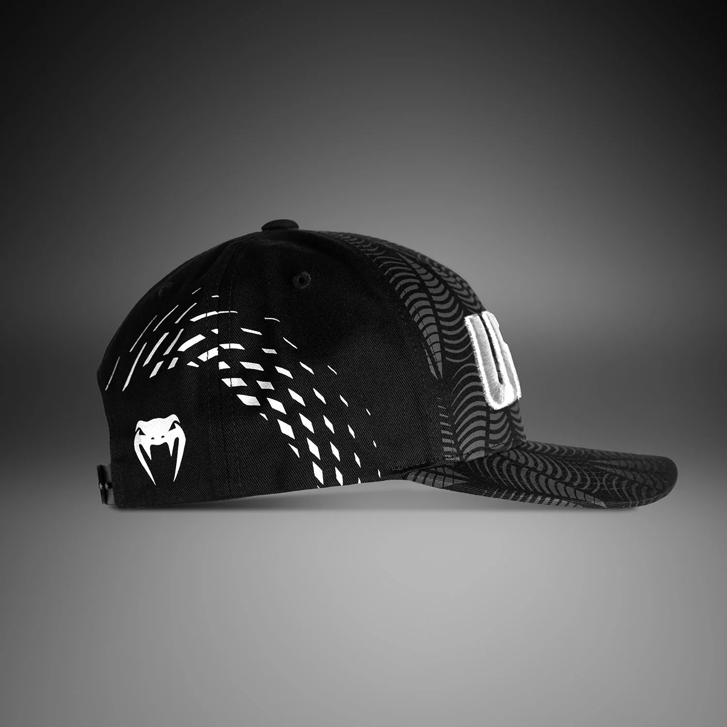 UFC Zenith by Venum Authentic Fight Night Gorra - Negro/Blanco/Naranja - Image 3