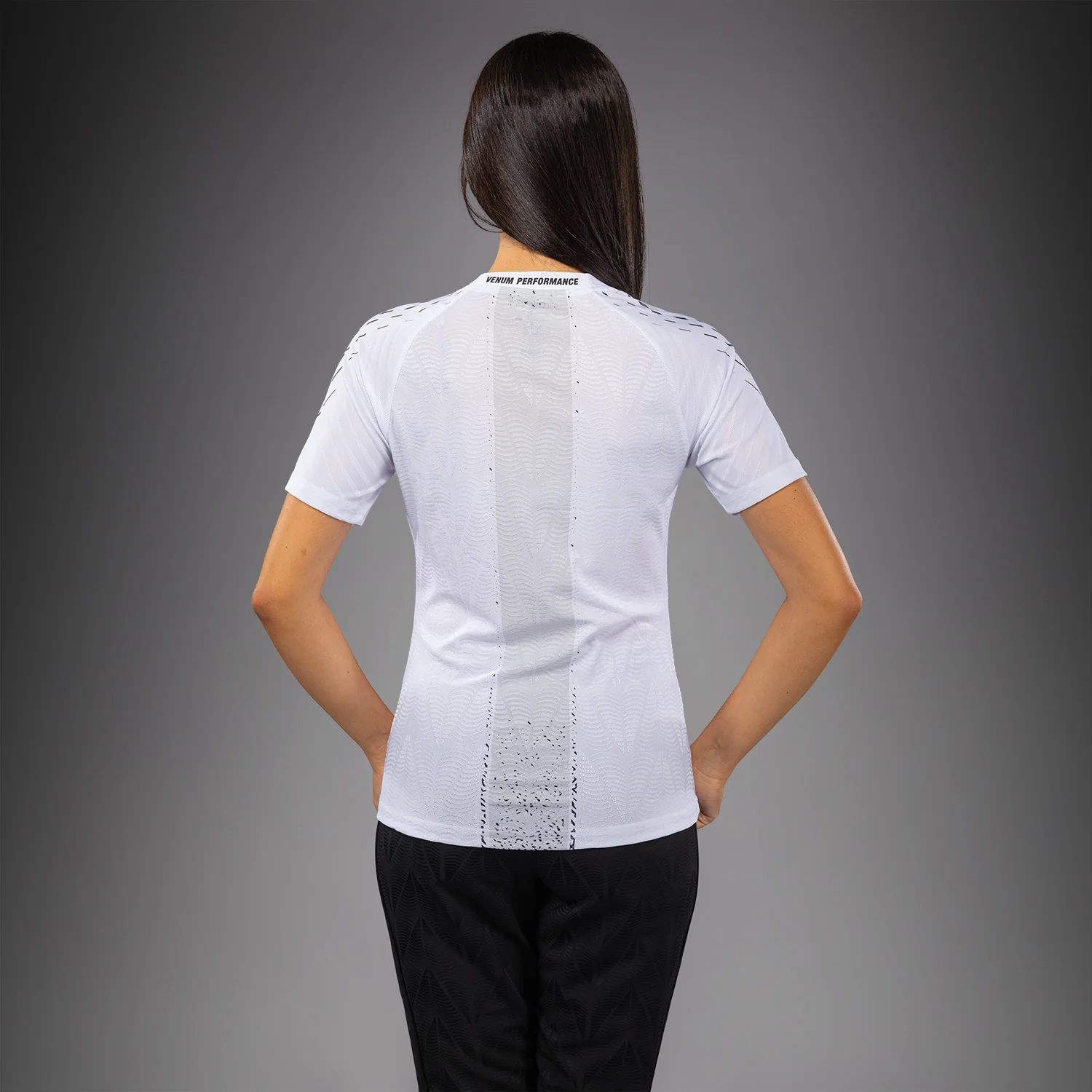 UFC Zenith by Venum Authentic Fight Night Camiseta oficial Walkout Mujer - Blanco - Image 3