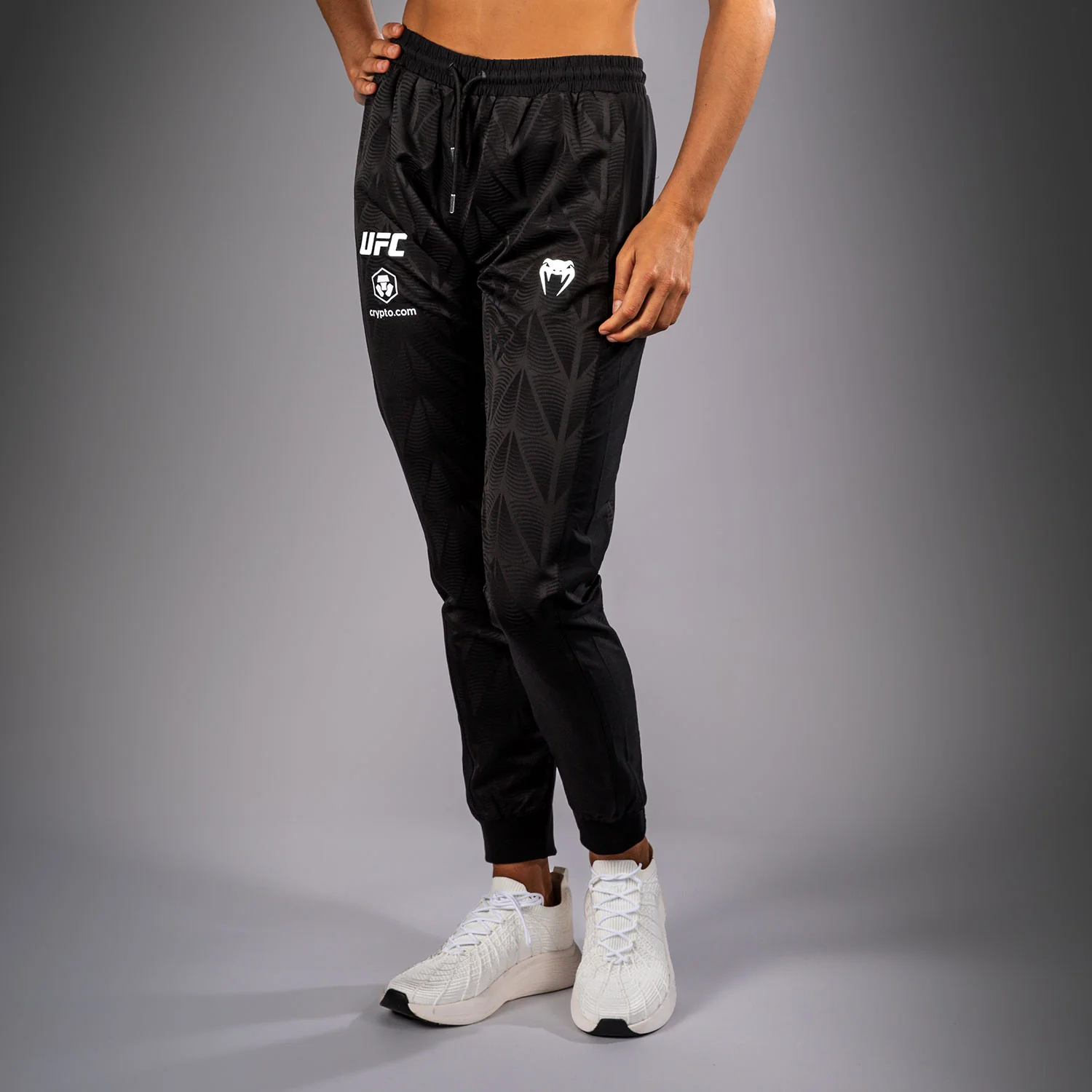 UFC Zenith by Venum Authentic Fight Night Pantalón de walkout Mujer - Negro - Image 3