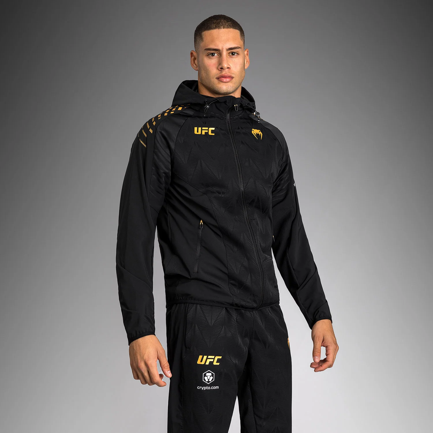 UFC Zenith by Venum Authentic Fight Night Sudadera de walkout Hombre - Champion - Image 3