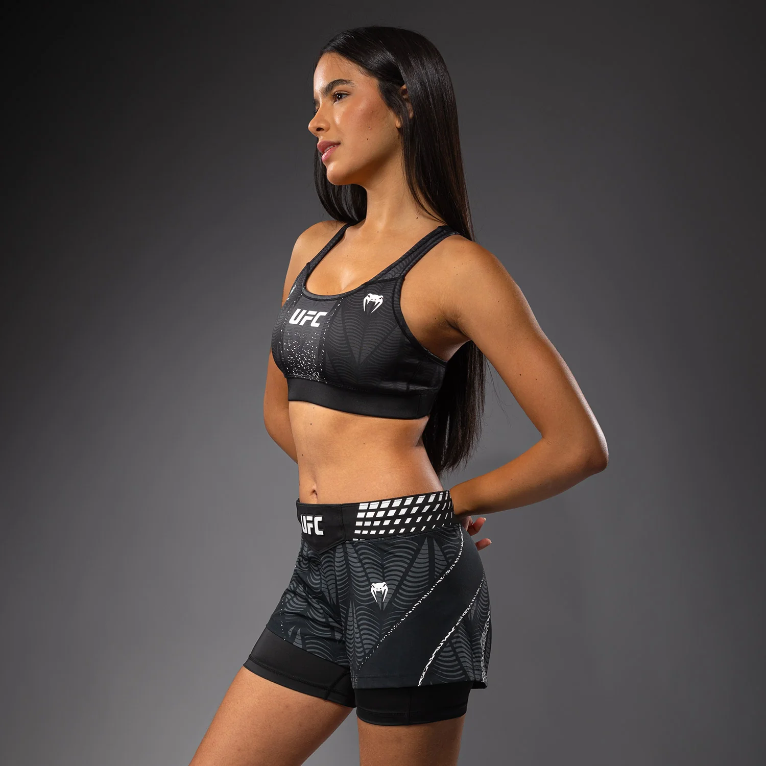 UFC Zenith by Venum Authentic Fight Night Sujetador deportivo Mujer - Negro - Image 3