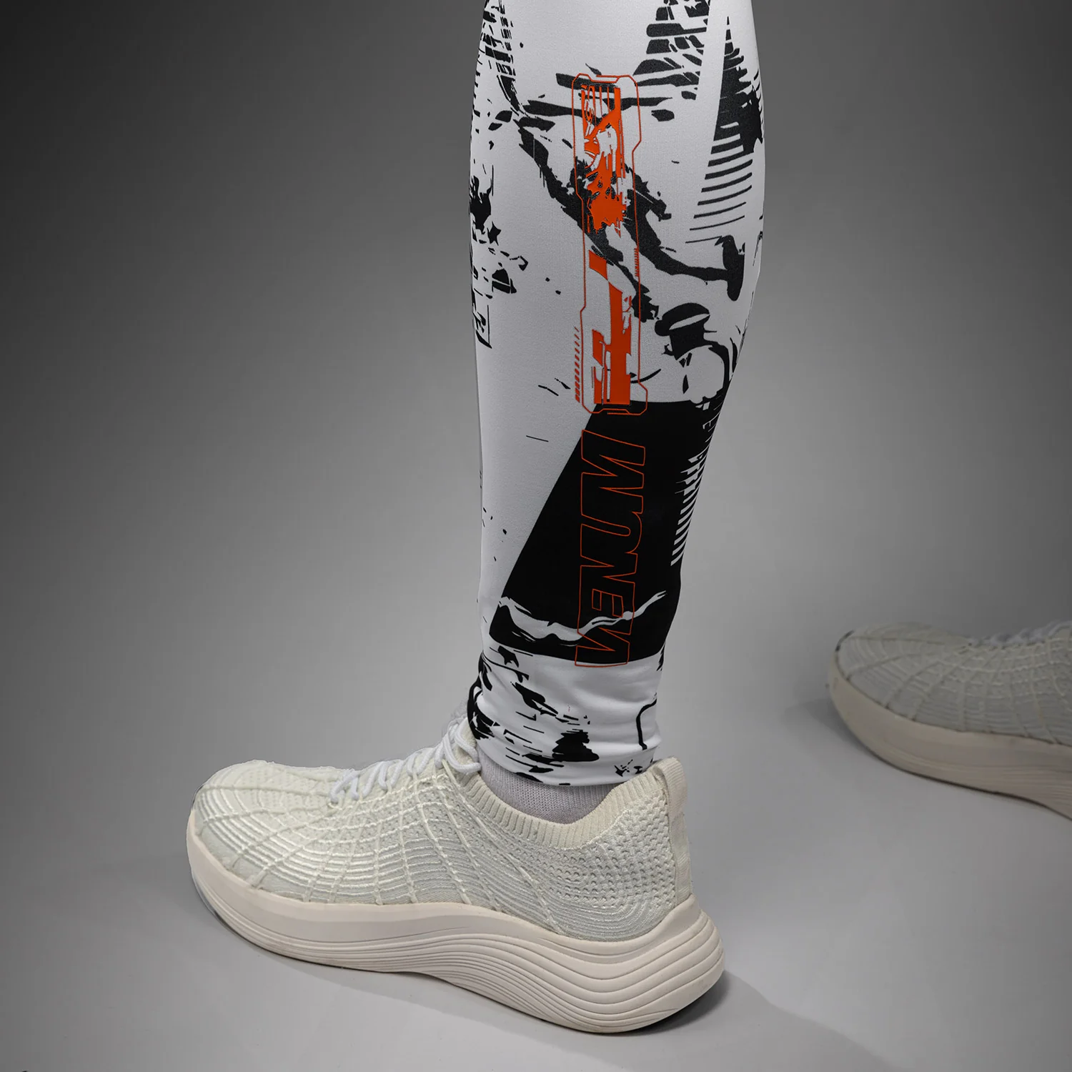 UFC Zenith by Venum Authentic Fight Week leggings Mujer - Azul marino/Burdeos/Plateado - Image 4