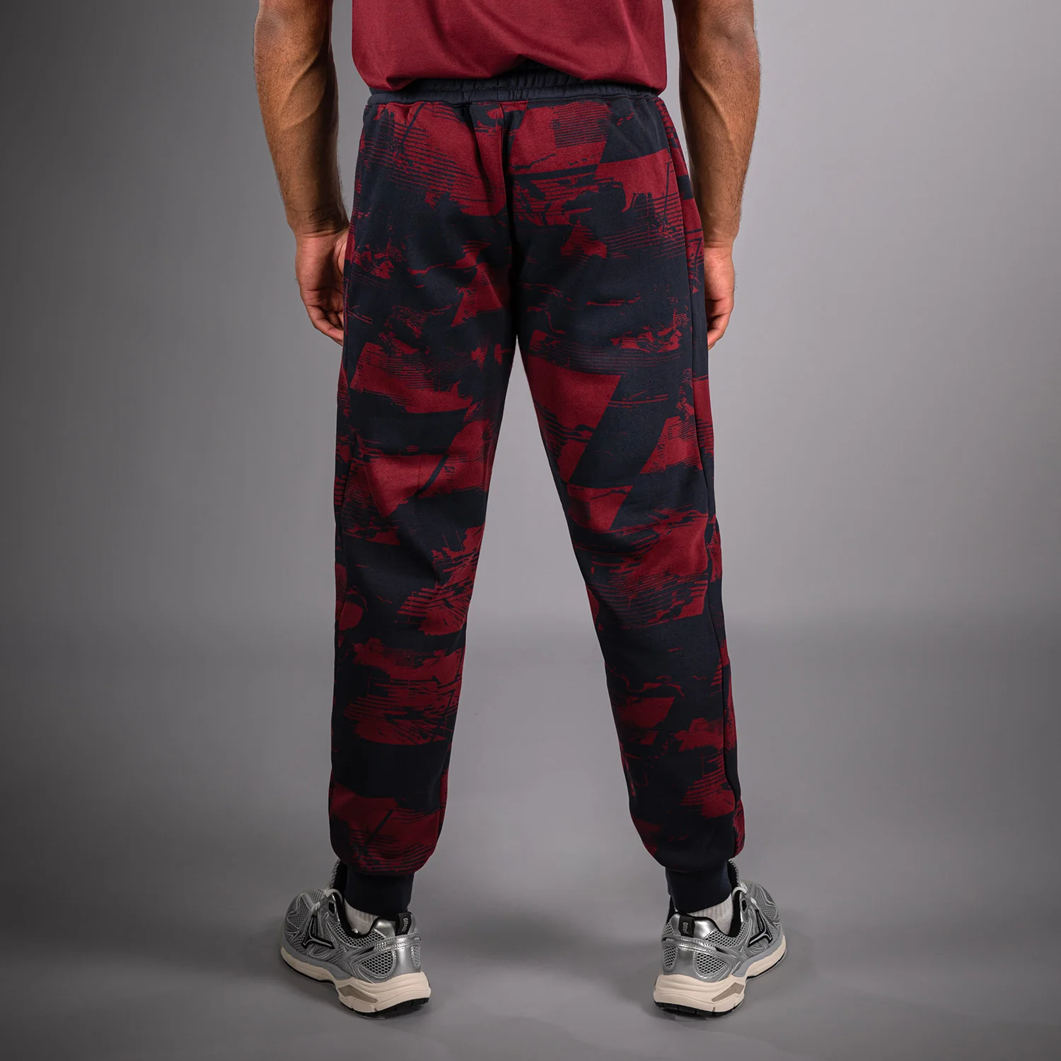 UFC Zenith by Venum Authentic Fight Week Pantalón Hombre - Azul marino/Burdeos/Plateado - Image 5