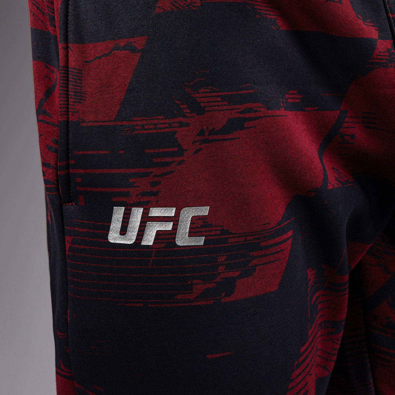 UFC Zenith by Venum Authentic Fight Week Pantalón Hombre - Azul marino/Burdeos/Plateado - Image 6