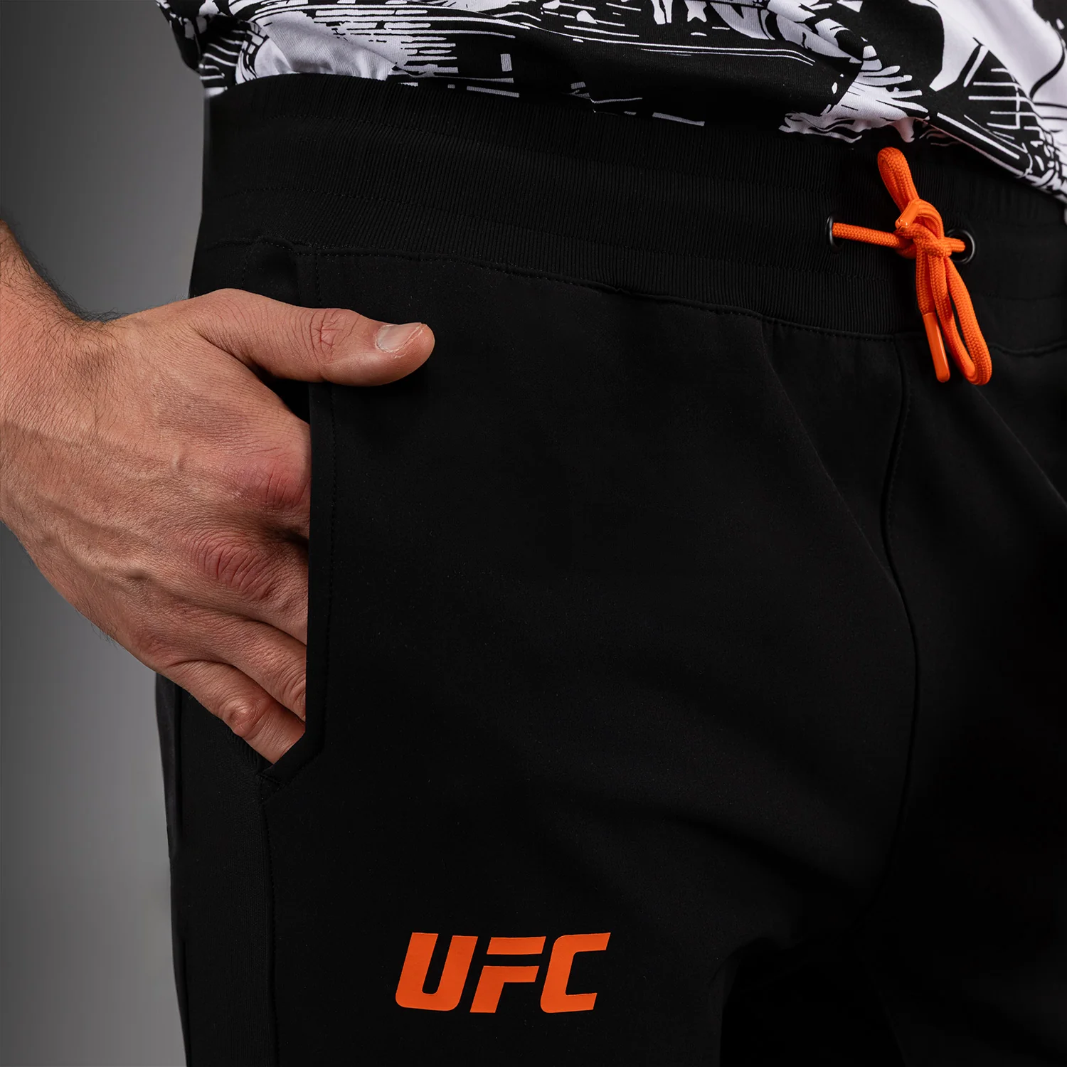 UFC Zenith by Venum Authentic Fight Week Pantalón Hombre - Negro - Image 4