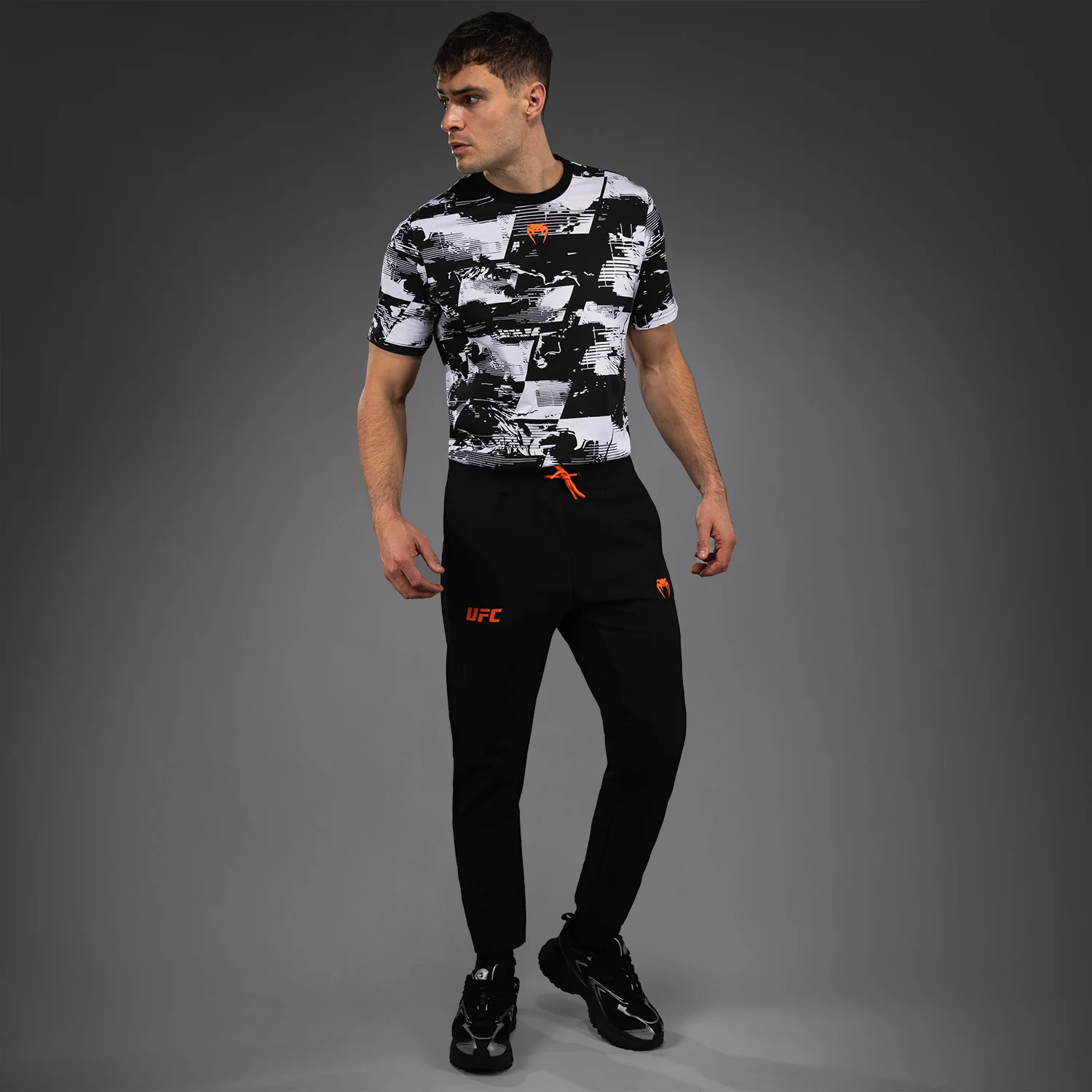 UFC Zenith by Venum Authentic Fight Week Pantalón Hombre - Negro - Image 6