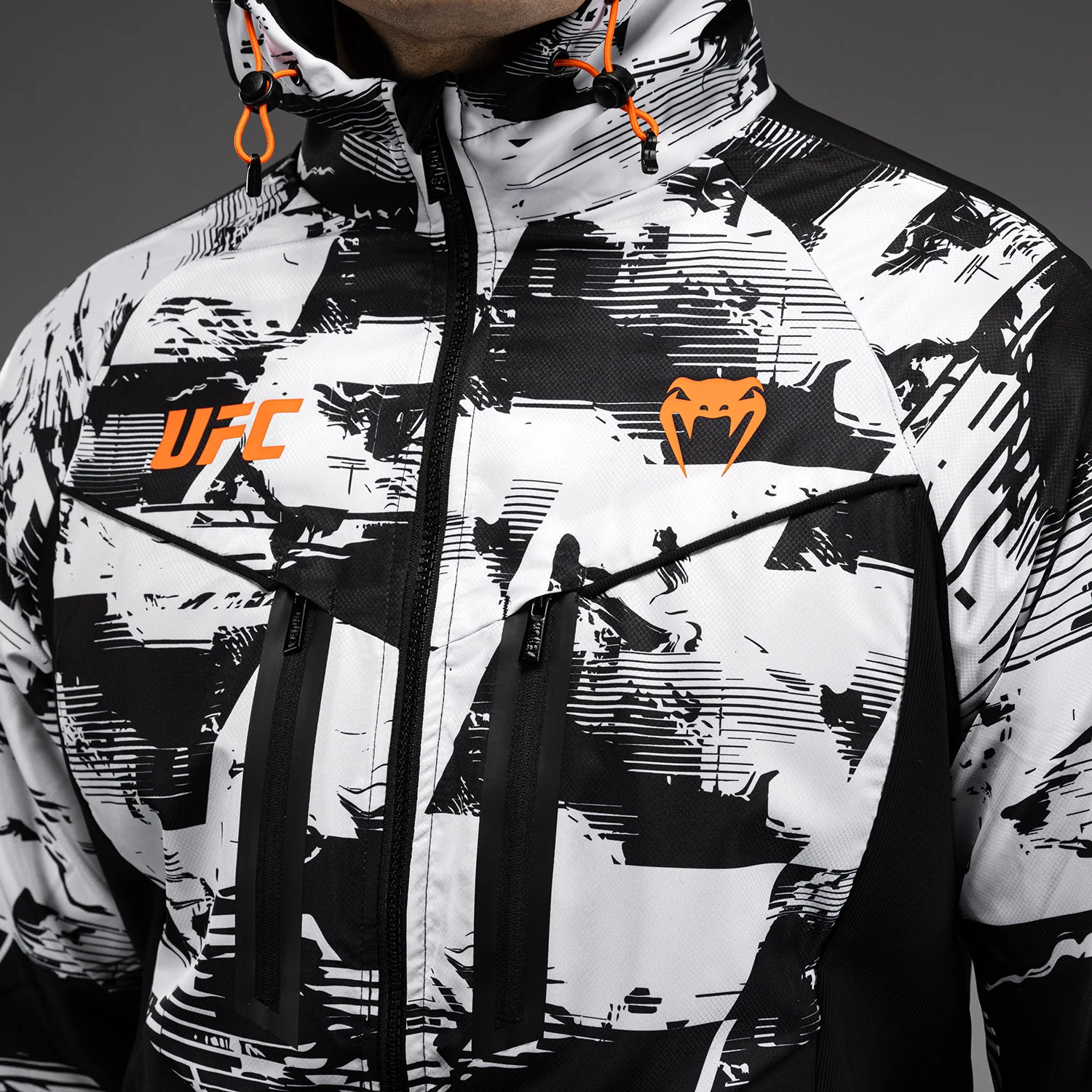 UFC Zenith by Venum Authentic Fight Week Sudadera con cremallera Hombre - Blanco - Image 4