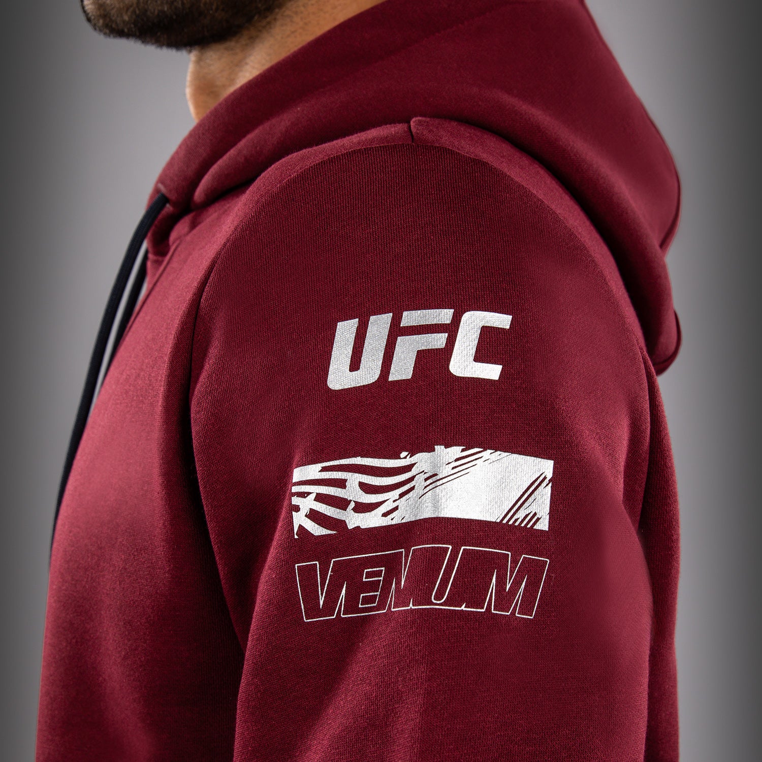 UFC Zenith by Venum Authentic Fight Week Sudadera Hombre - Burdeos - Image 5