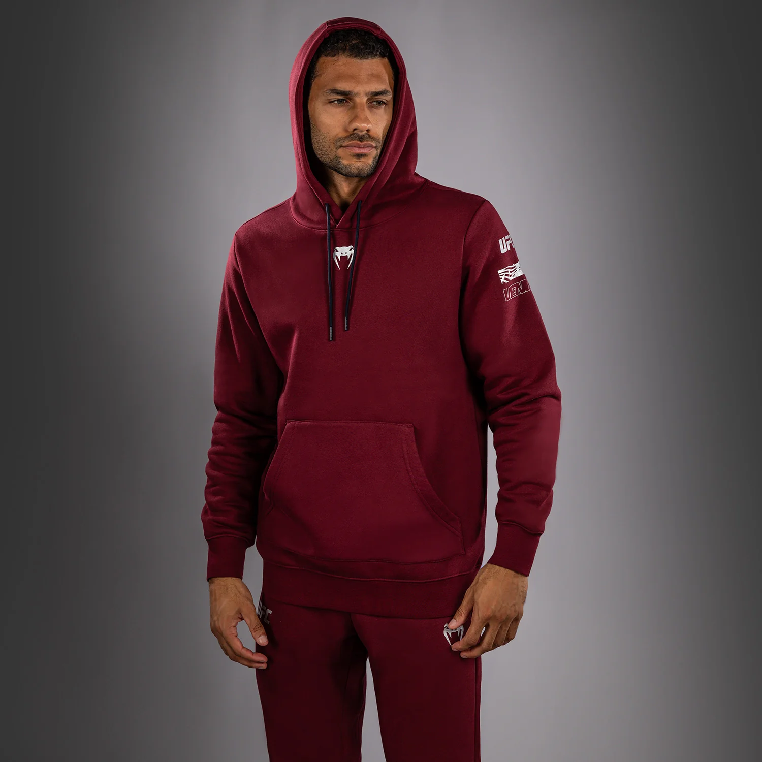 UFC Zenith by Venum Authentic Fight Week Sudadera Hombre - Burdeos - Image 7