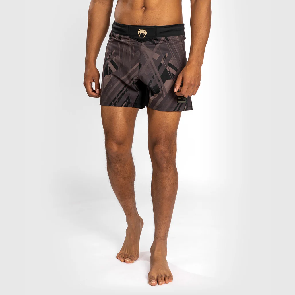 Venum Tecmo 2.0 Fightshort - Negro/Marrón