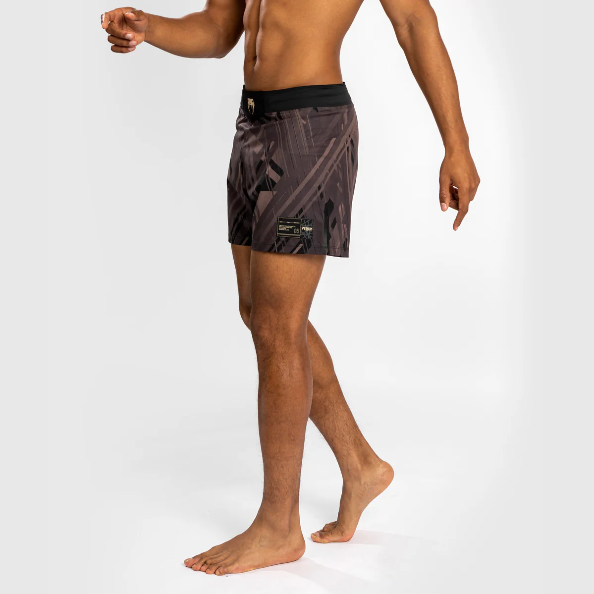 Venum Tecmo 2.0 Fightshort - Negro/Marrón - Image 2