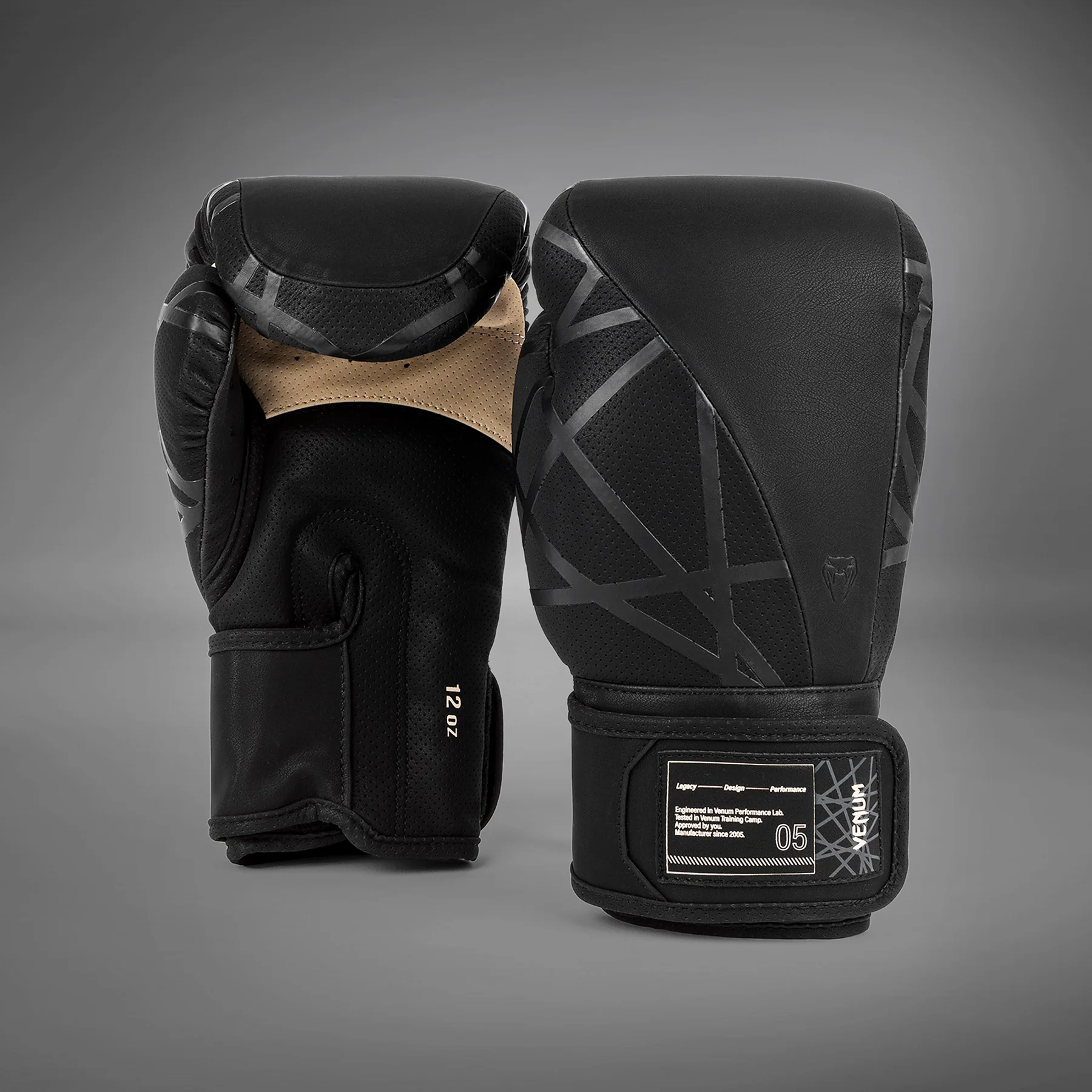 Venum Tecmo 2.0 Guantes de boxeo - Negro