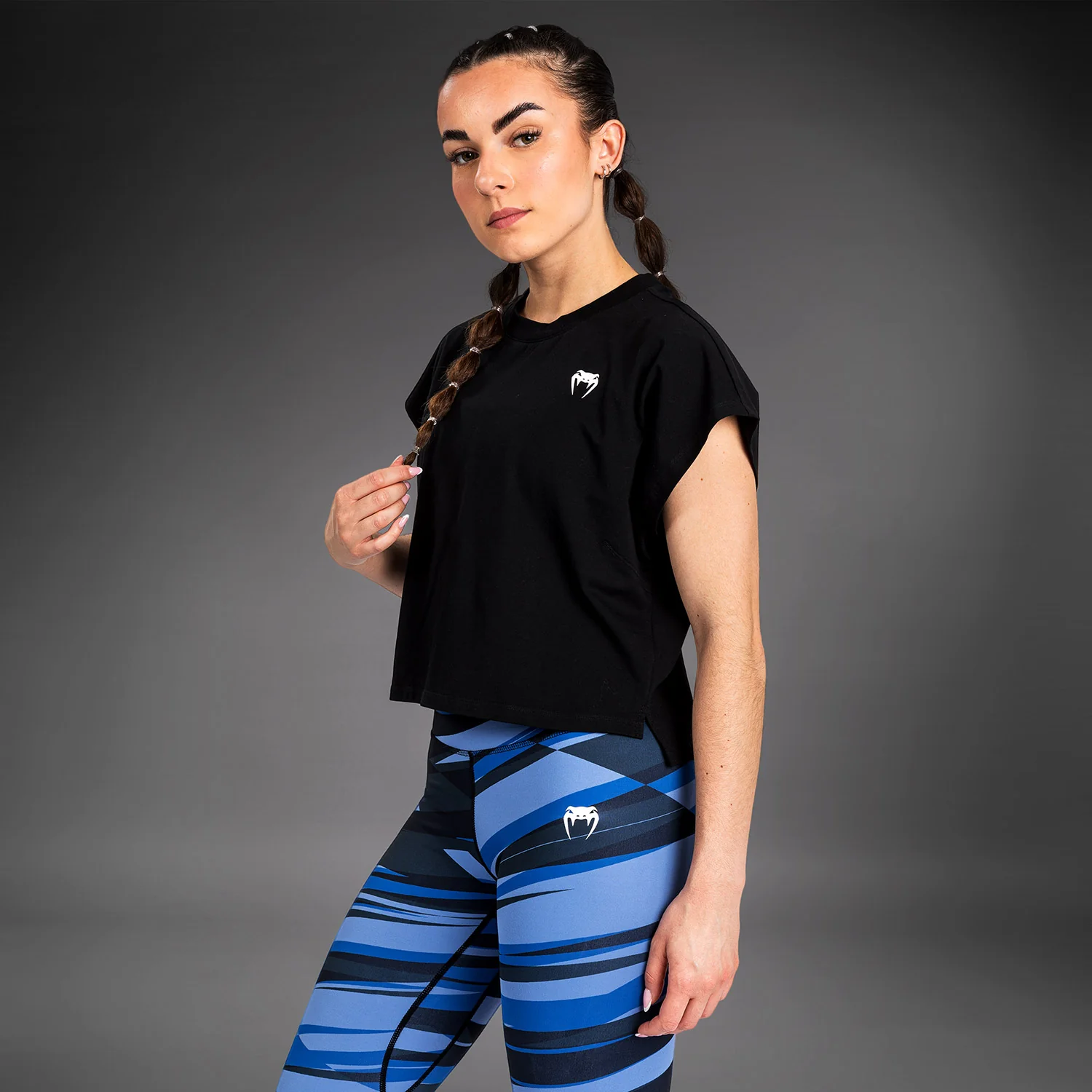 Venum Abyss Camiseta corta para Mujer - Negro Profundo - Image 3