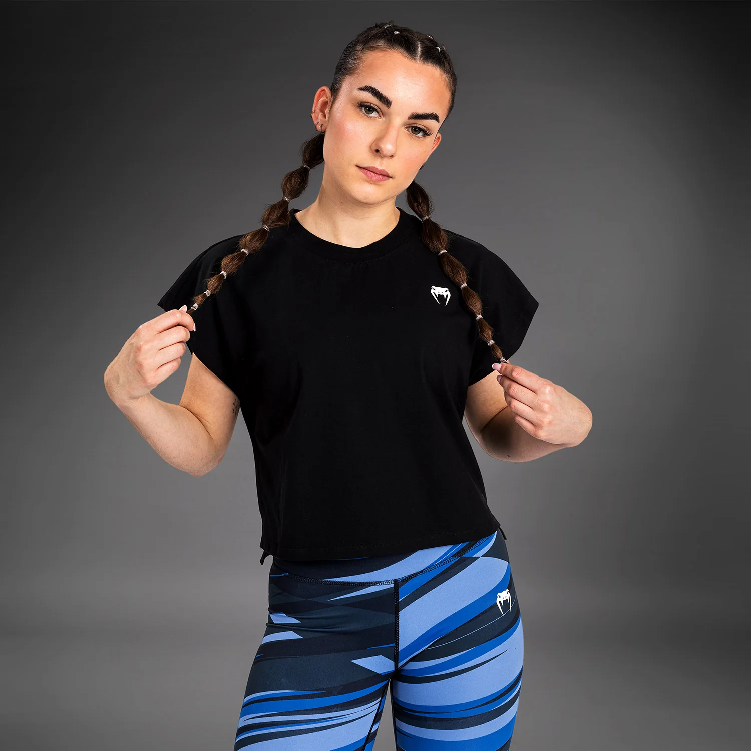 Venum Abyss Camiseta corta para Mujer - Negro Profundo - Image 5
