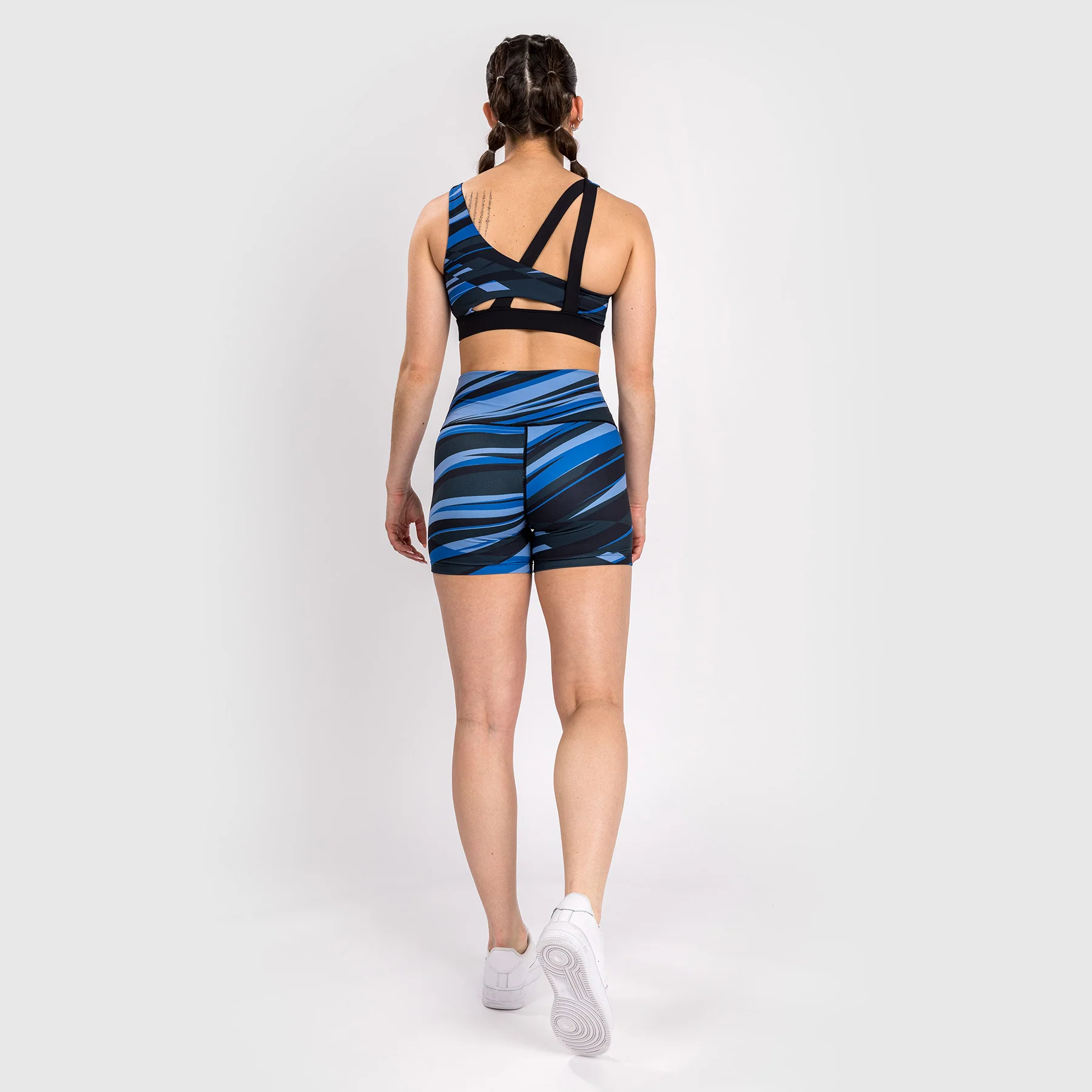 Venum Abyss Shorts de Compresión para Mujer - Azul Sombra - Image 5