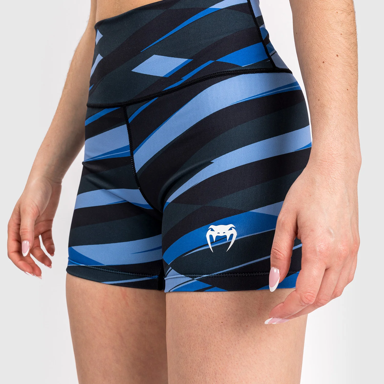 Venum Abyss Shorts de Compresión para Mujer - Azul Sombra - Image 6