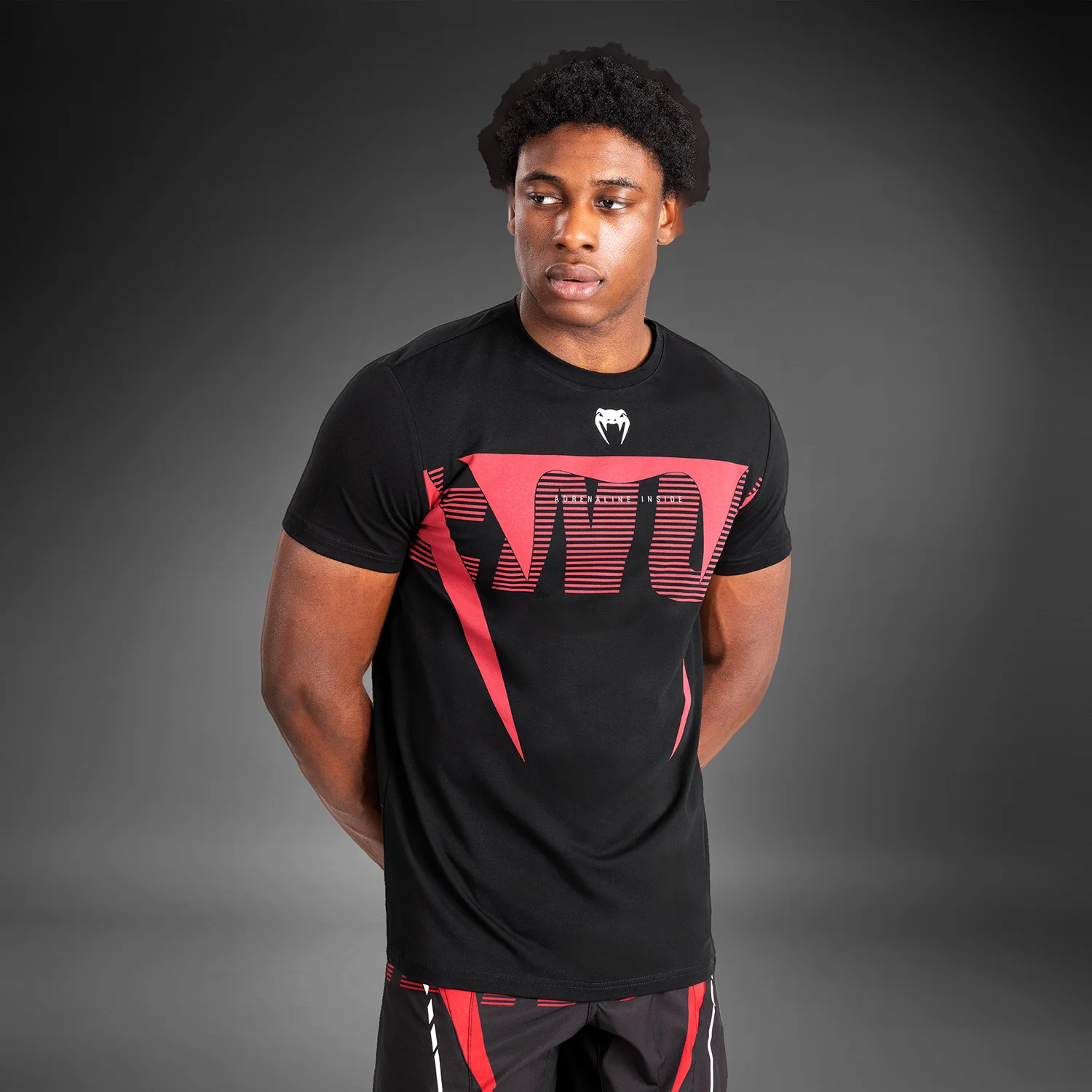 Venum Adrenaline Camiseta de Manga Corta para Hombre - Red