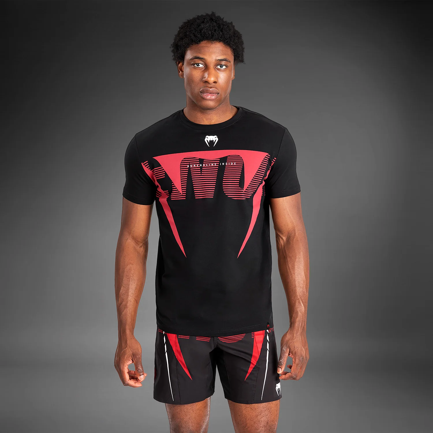 Venum Adrenaline Camiseta de Manga Corta para Hombre - Red - Image 2