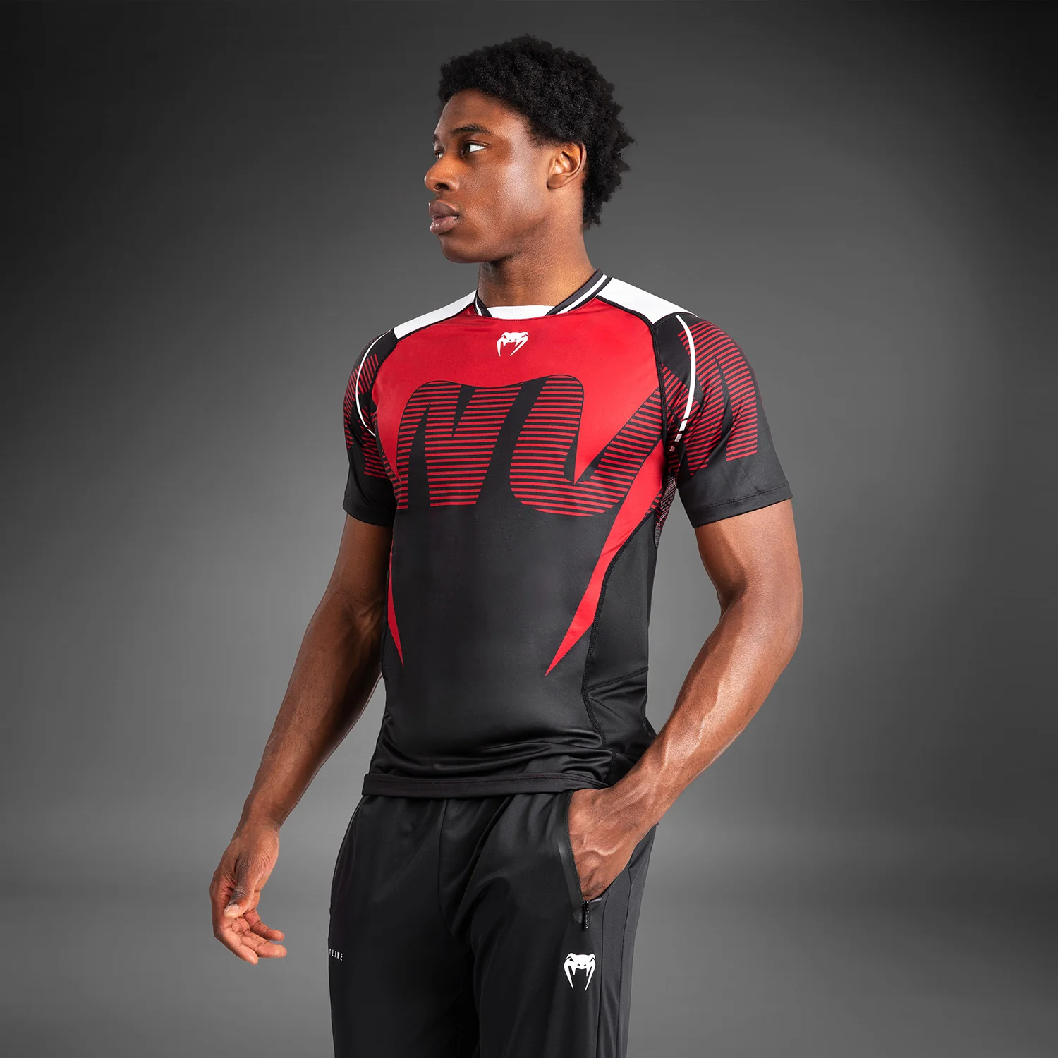 Venum Adrenaline Camiseta Dry Tech para Hombre - Red - Image 5