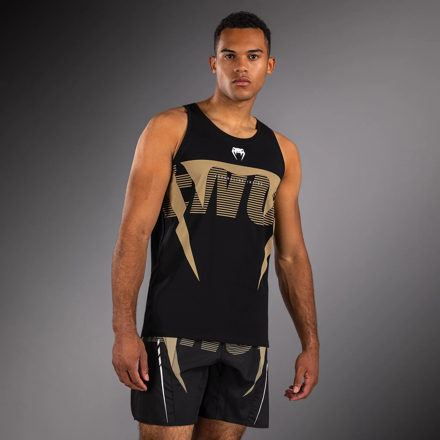 Venum Adrenaline Camiseta Sin Mangas – Negro/Arena