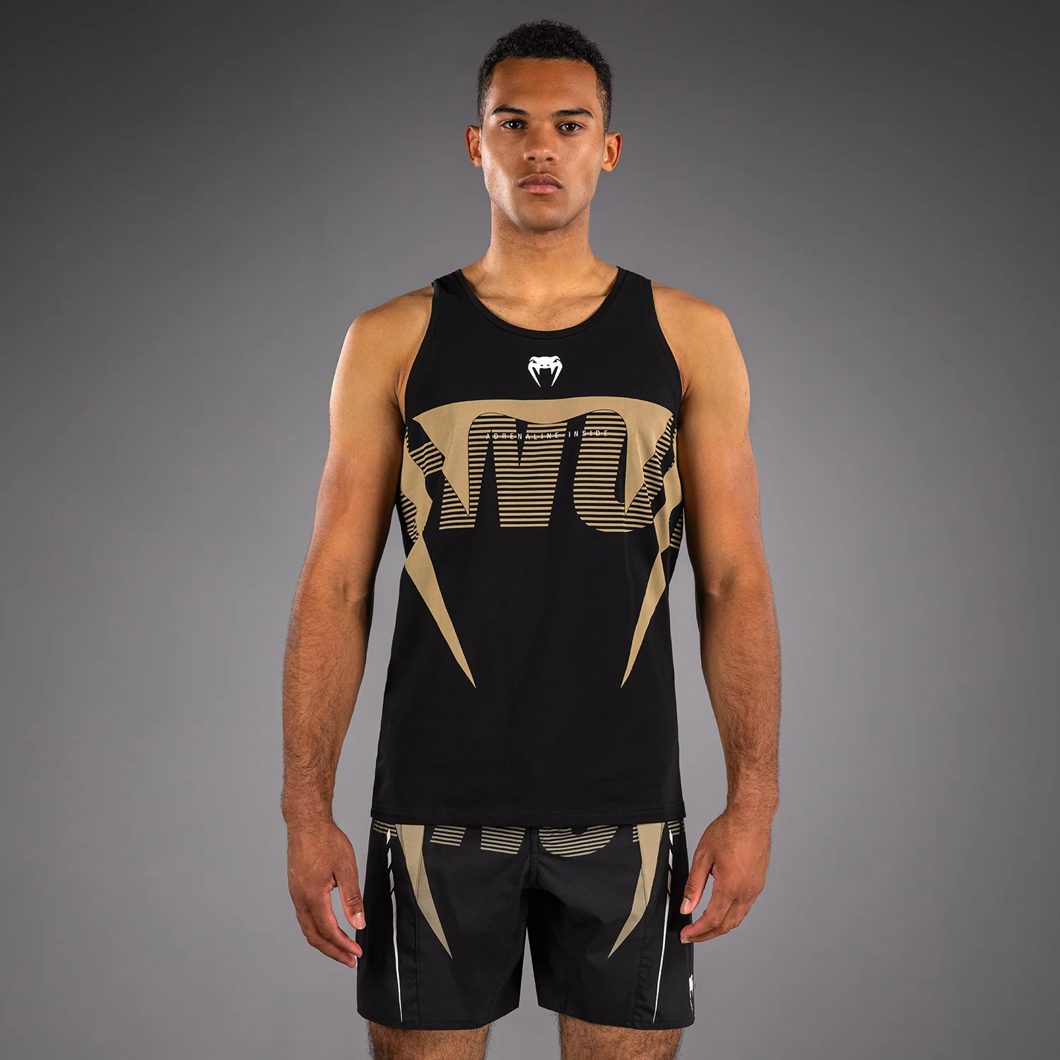 Venum Adrenaline Camiseta Sin Mangas – Negro/Arena - Image 5