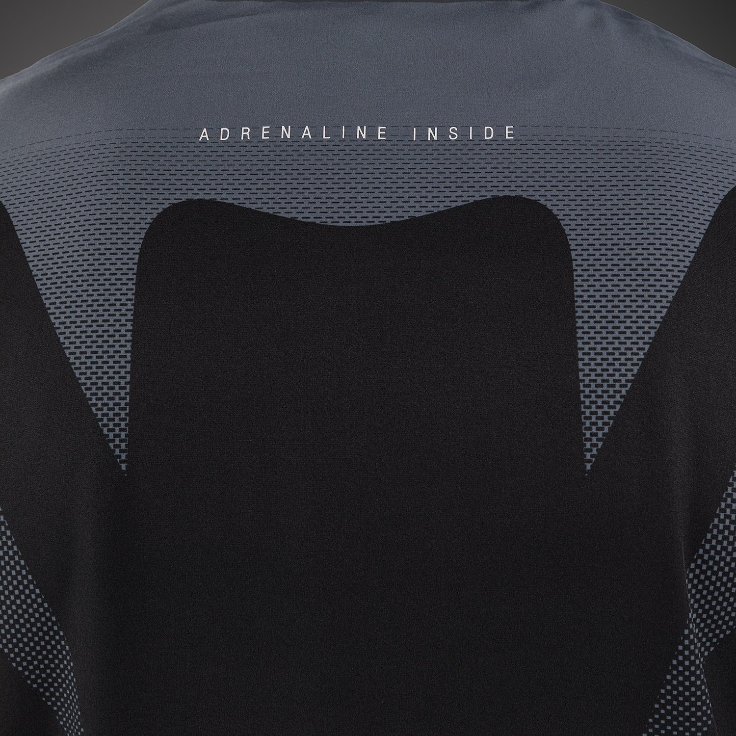 Venum Adrenaline Chaqueta Deportiva – Negro/Gris Plateado - Image 6