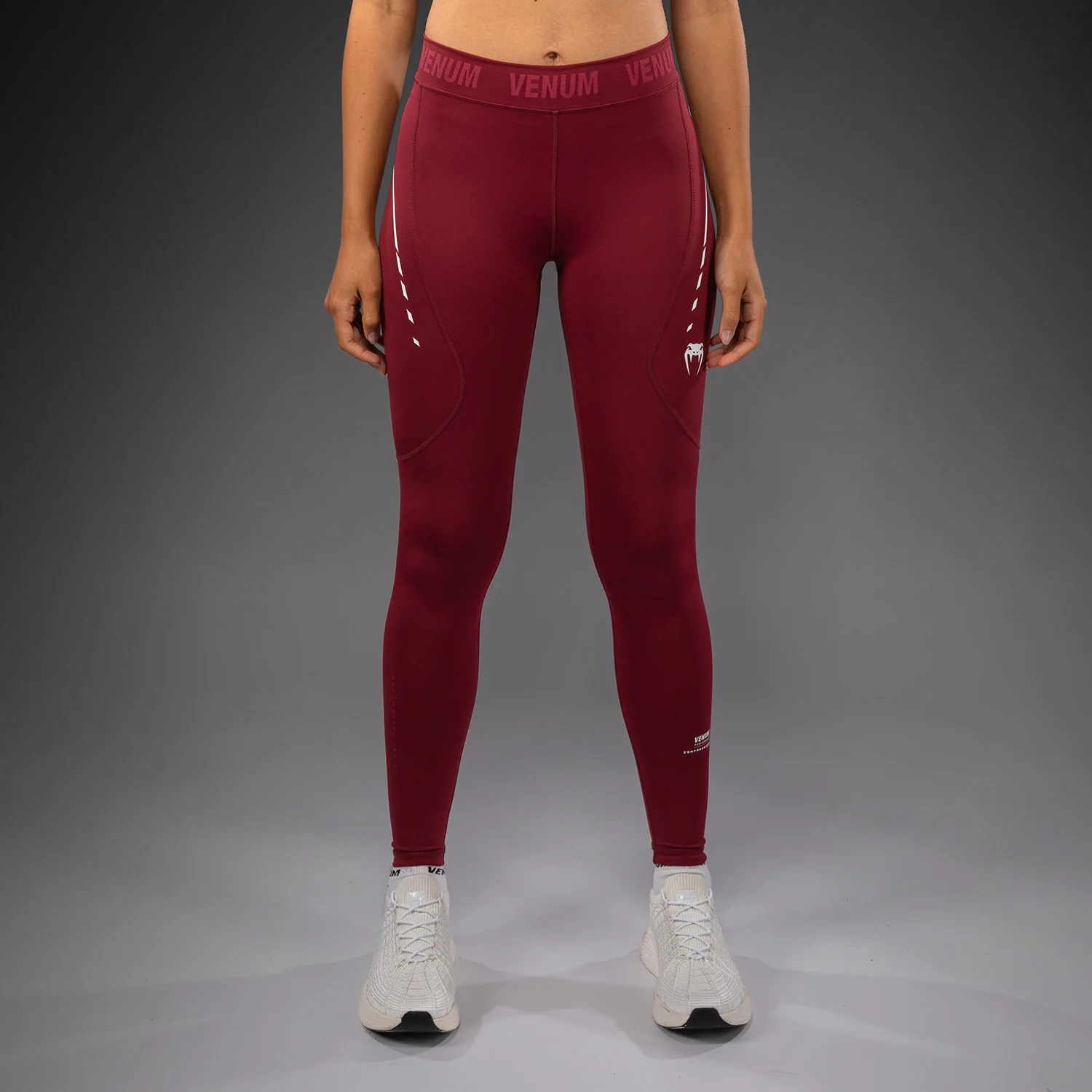Venum Adrenaline Leggings Mujer – Burdeos/Rosa