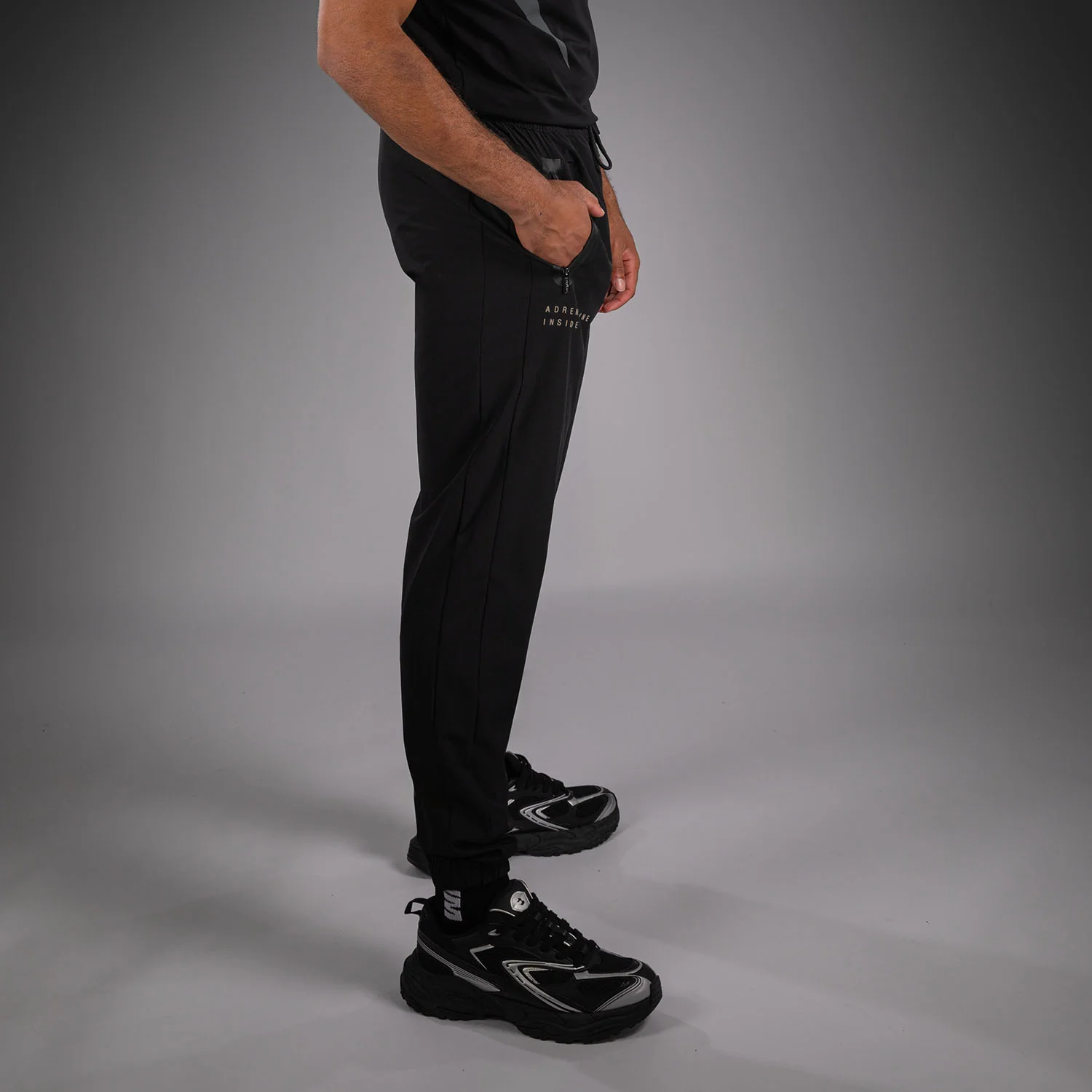 Venum Adrenaline Pantalones Deportivos – Negro/Arena - Image 2