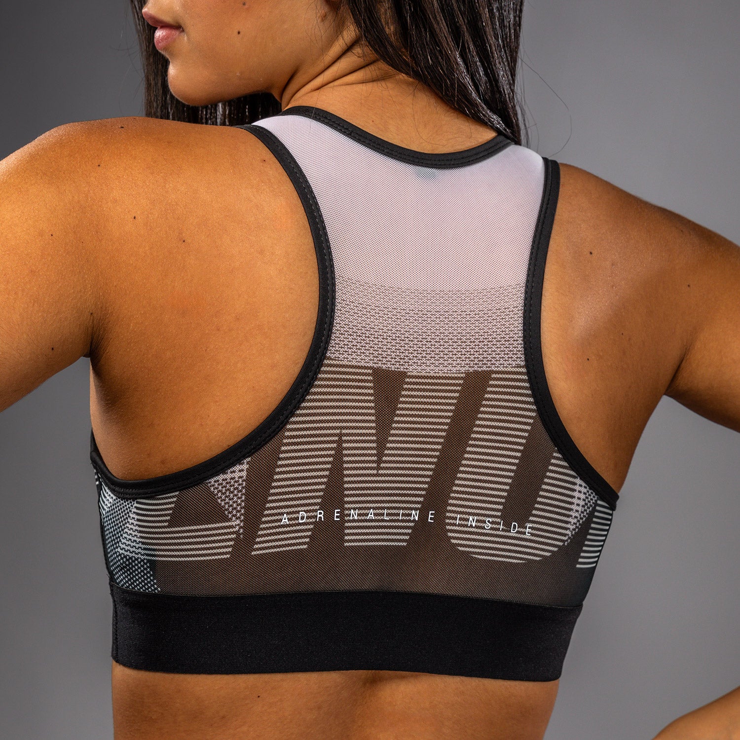 Venum Adrenaline Sujetador Deportivo Mujer – Negro/Marfil - Image 6