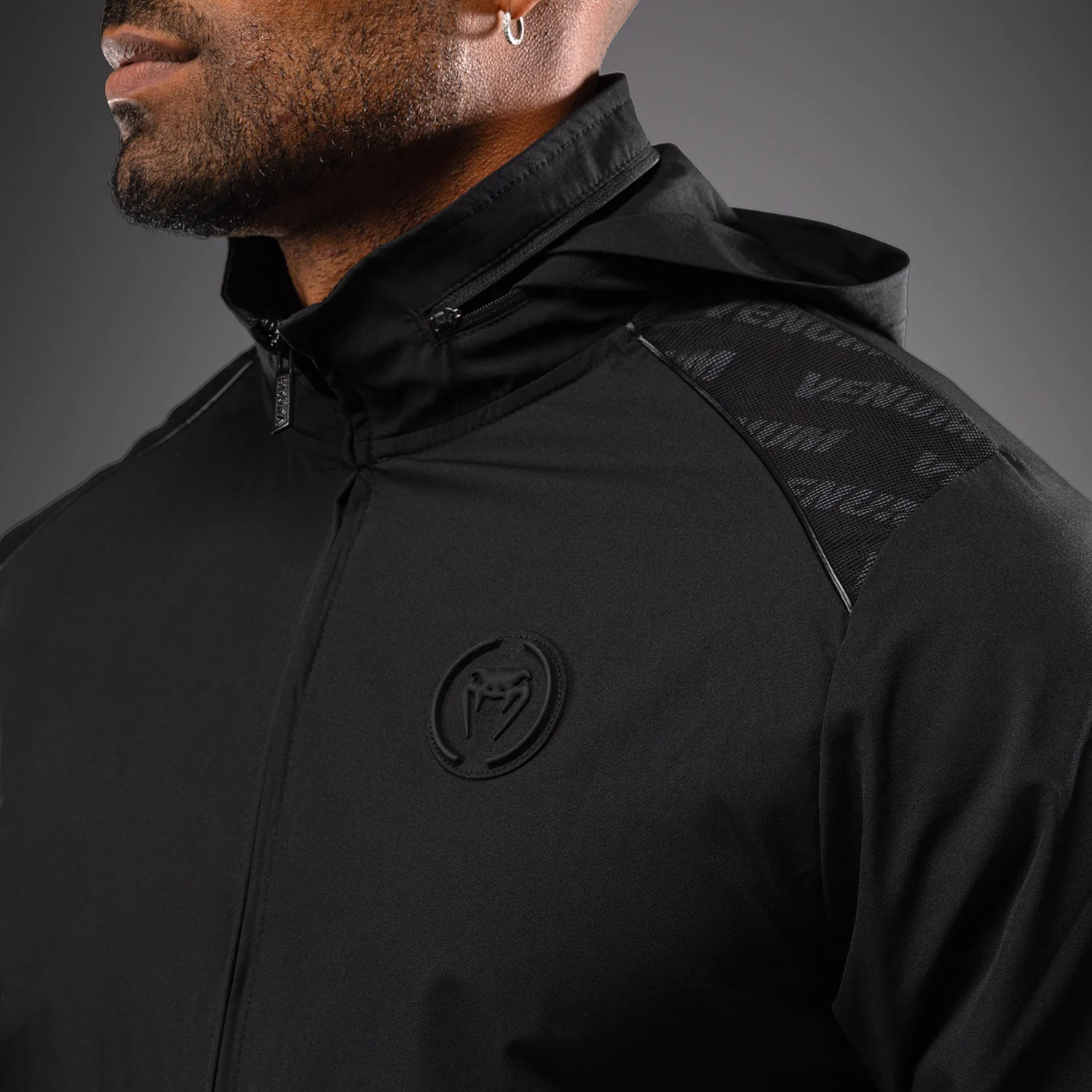 Venum Aero Chaqueta de chándal - Negra - Image 6