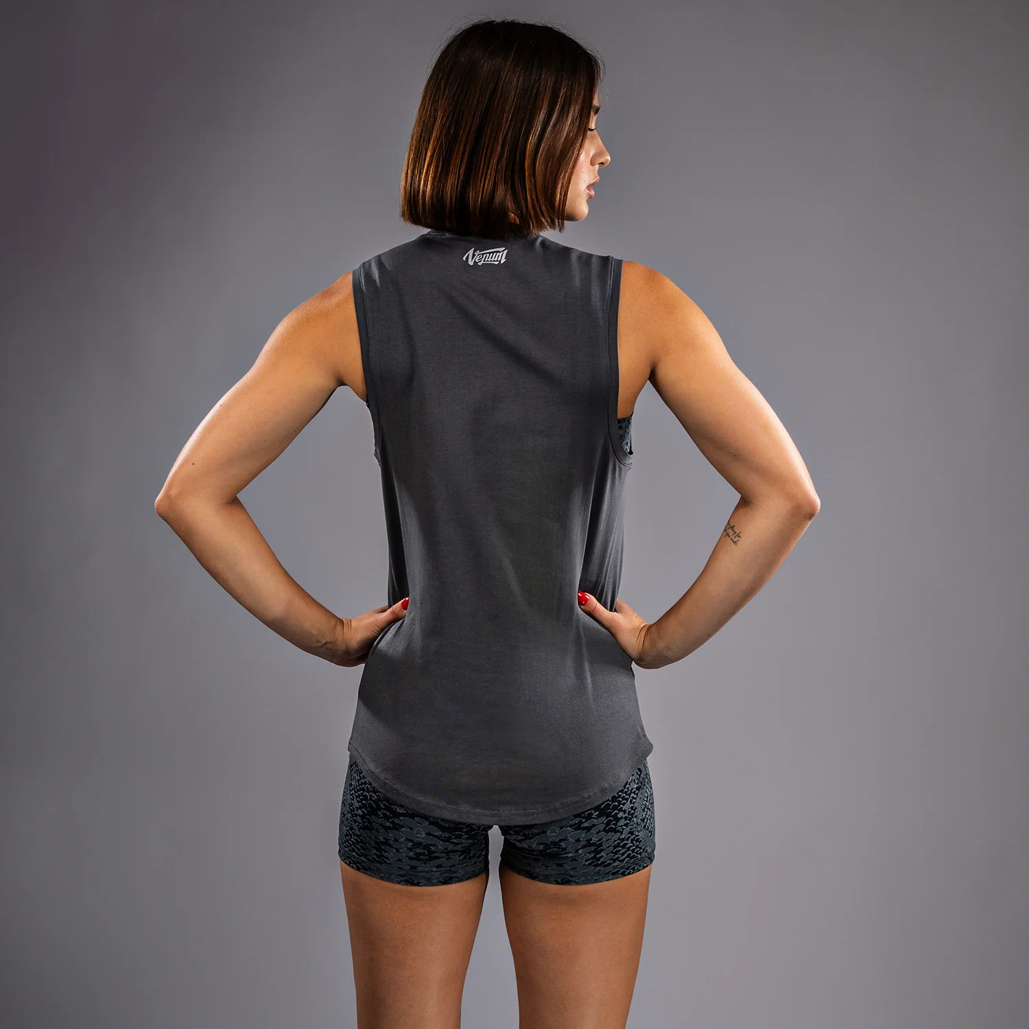 Venum Amazonia Camiseta Sin Mangas para Mujer - Gris Oscuro - Image 2
