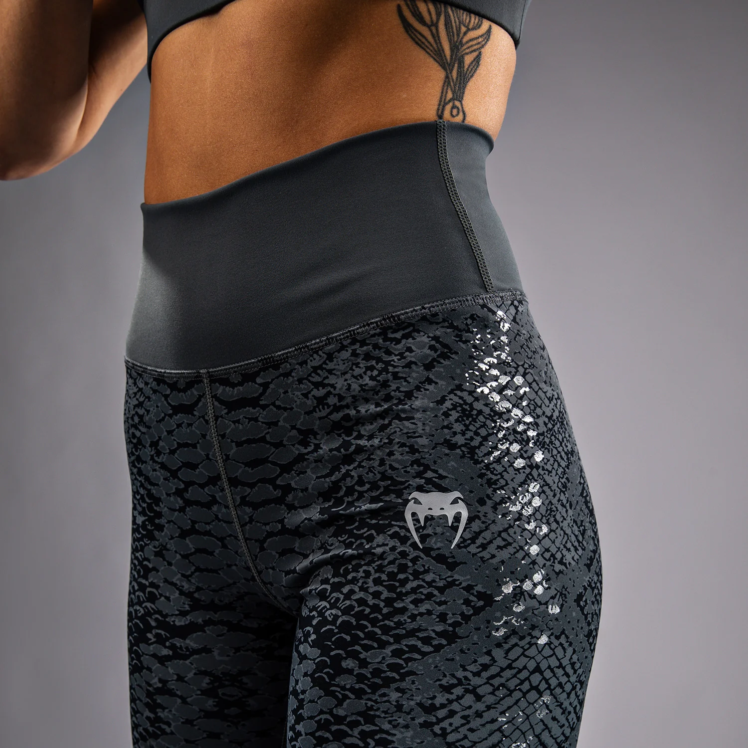 Venum Amazonia Mallas de Longitud Completa para Mujer - Gris Oscuro - Image 5