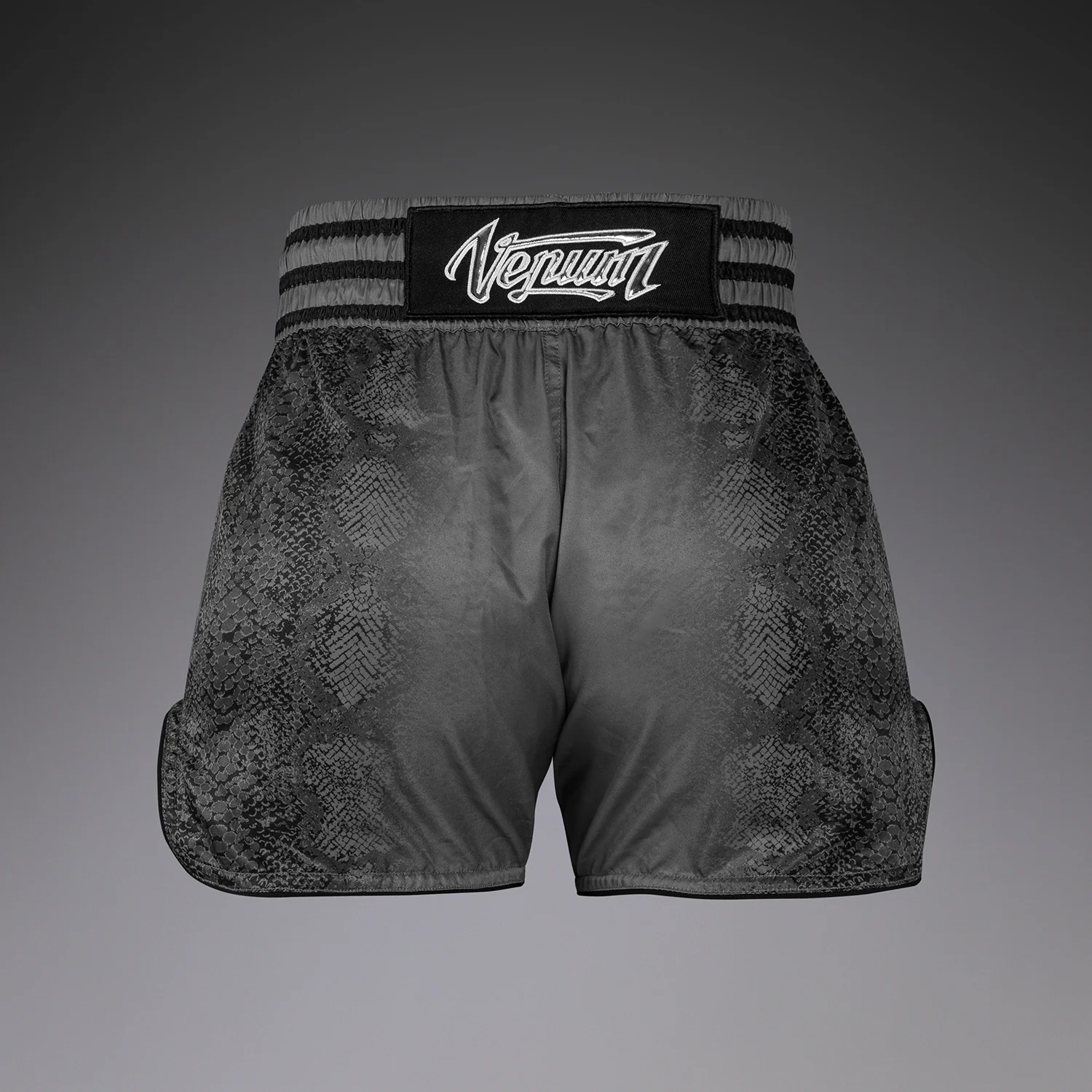 Venum Amazonia Pantalones Cortos de Muay Thai para Mujer - Gris Oscuro - Image 3