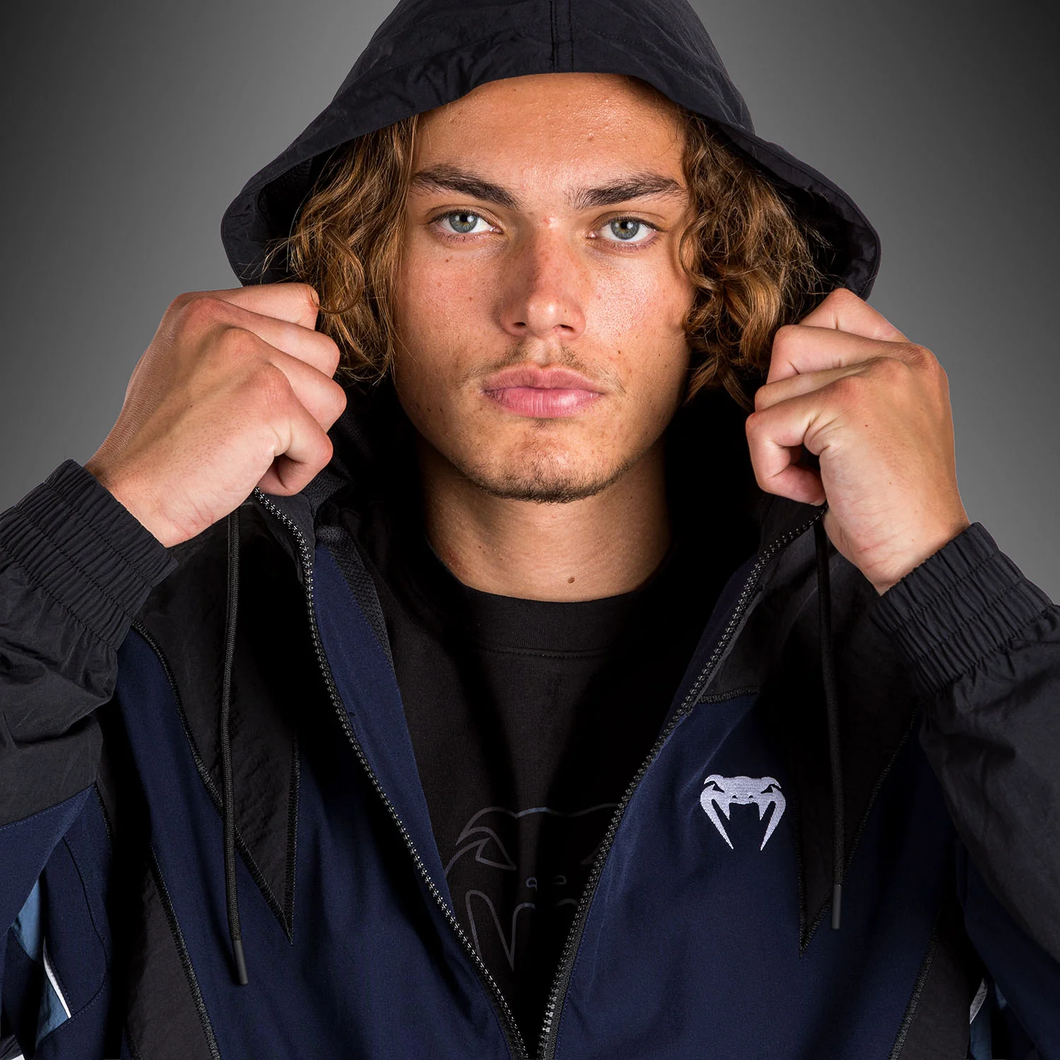 Venum Attack 90 Chaqueta de chándal - Azul Marino - Image 6