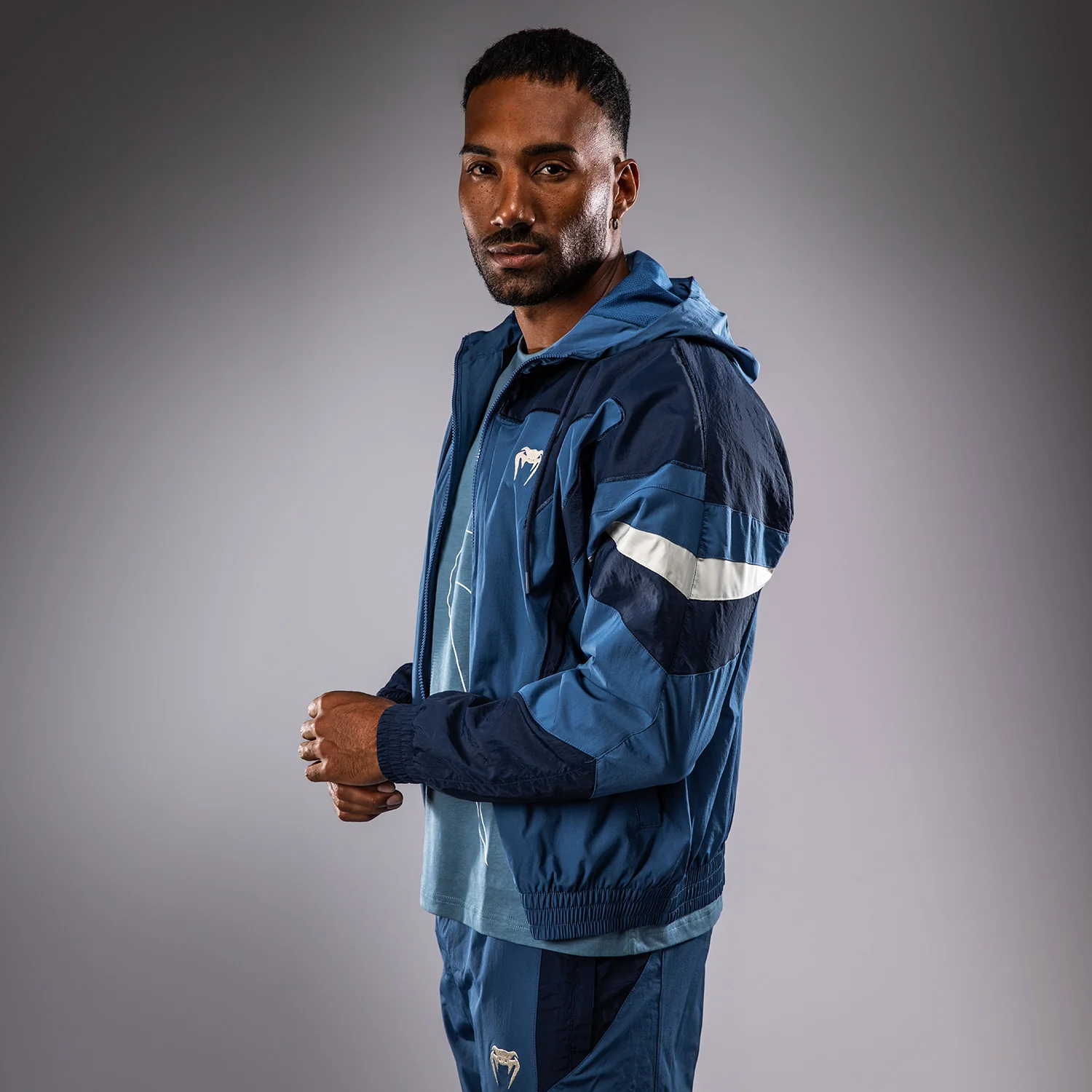 Venum Attack 90 Chaqueta de Chándal - Azul Medianoche - Image 2