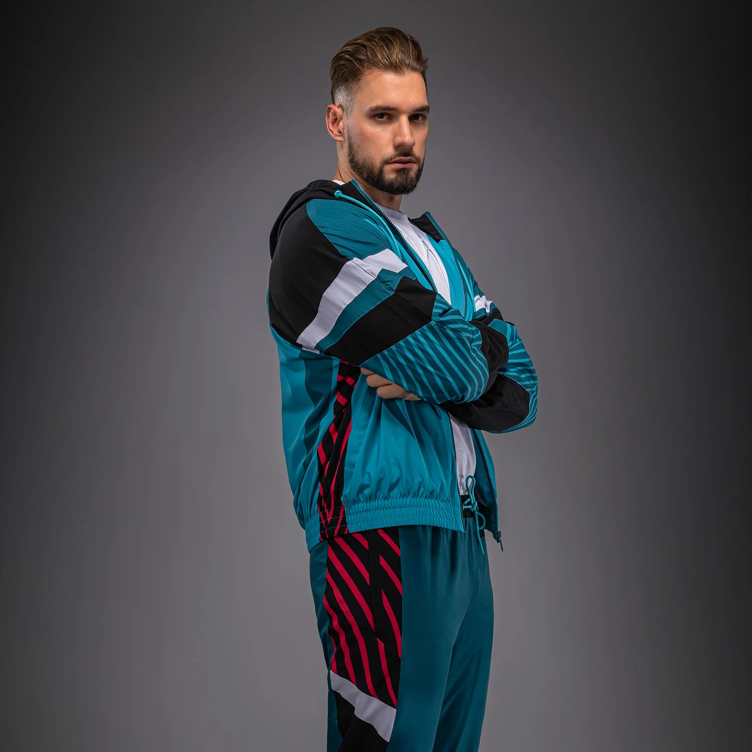 Venum Attack 90 Chaqueta de Chándal – Azul Miami - Image 6