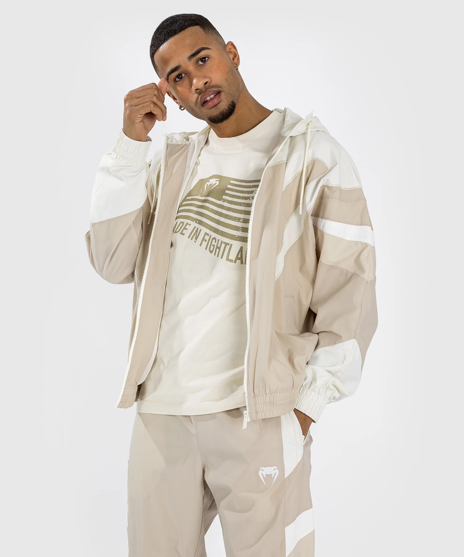 Venum Attack 90 chaqueta de chándal - Beige - Image 6