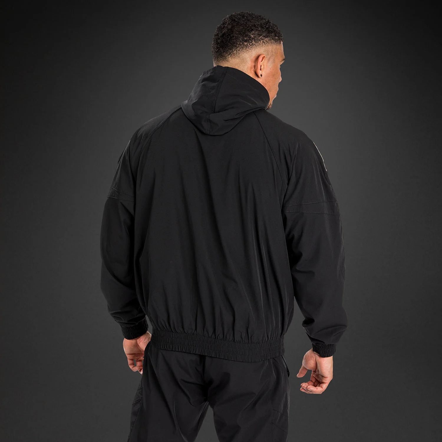 Venum Attack 90 Chaqueta de Chándal - Negro/Blanco - Image 3