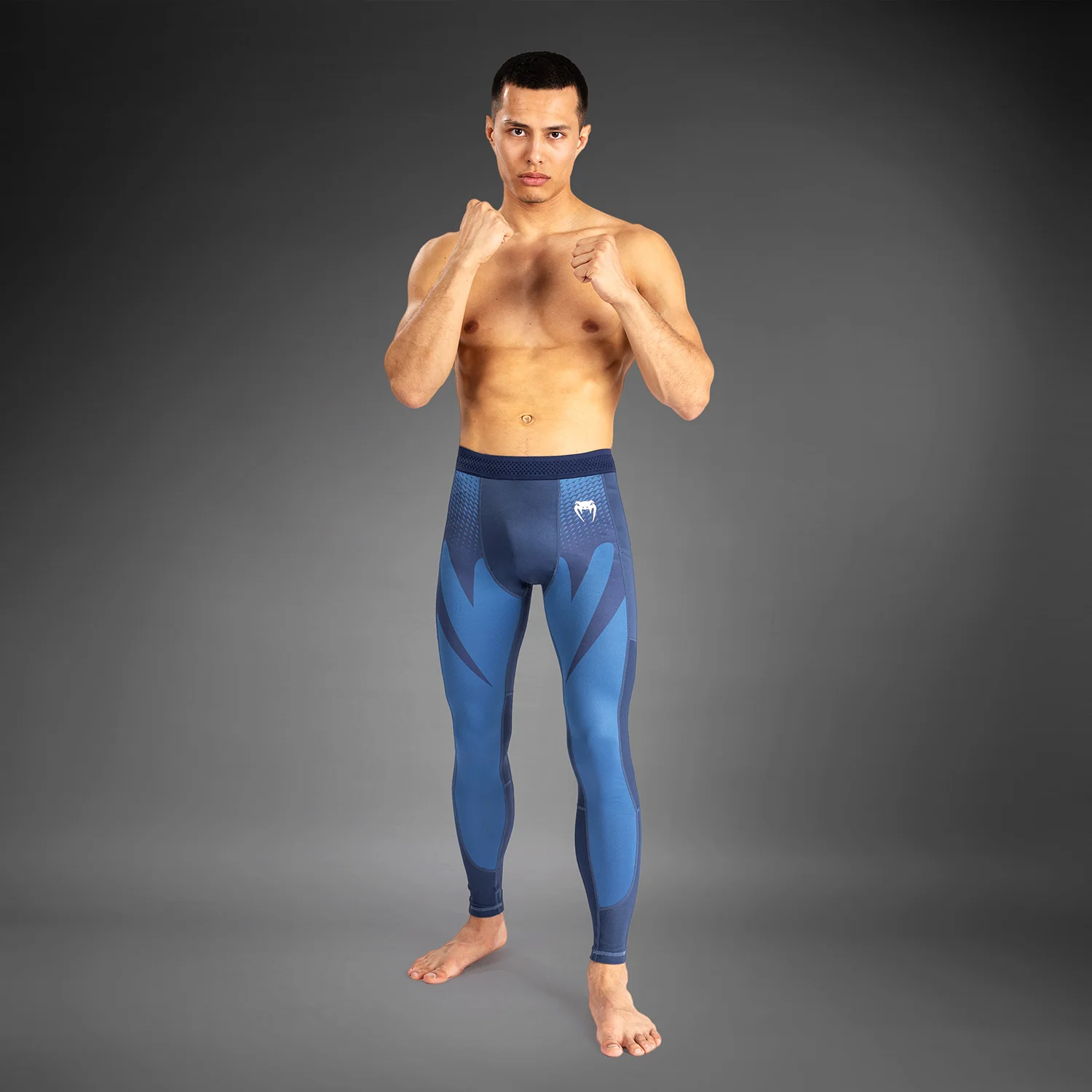 Venum Attack Pantalones de Compresión para Hombre - Azul Marino - Image 3